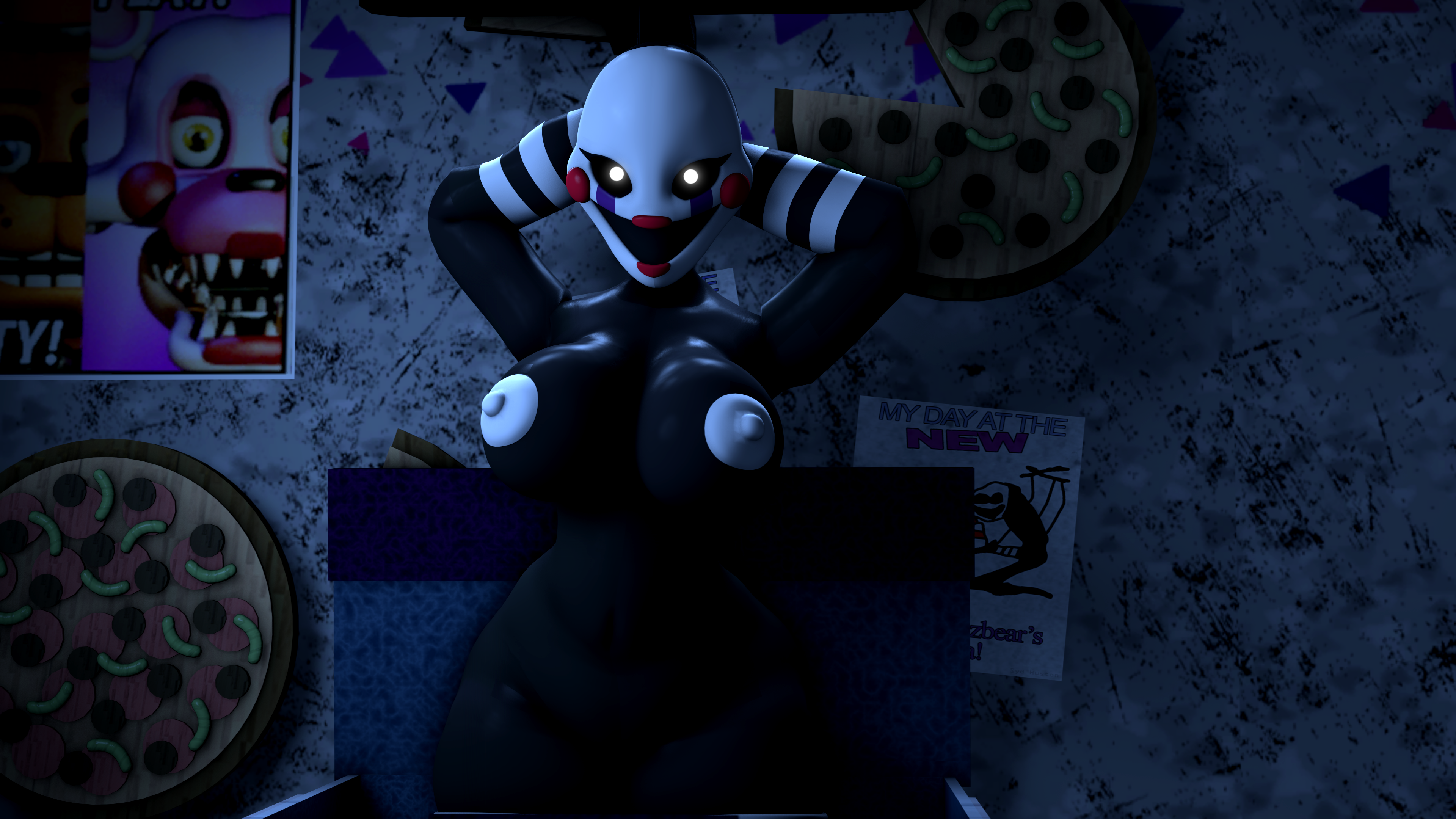 Rule34 - If it exists, there is porn of it / marionette (fnaf), puppet (fna...