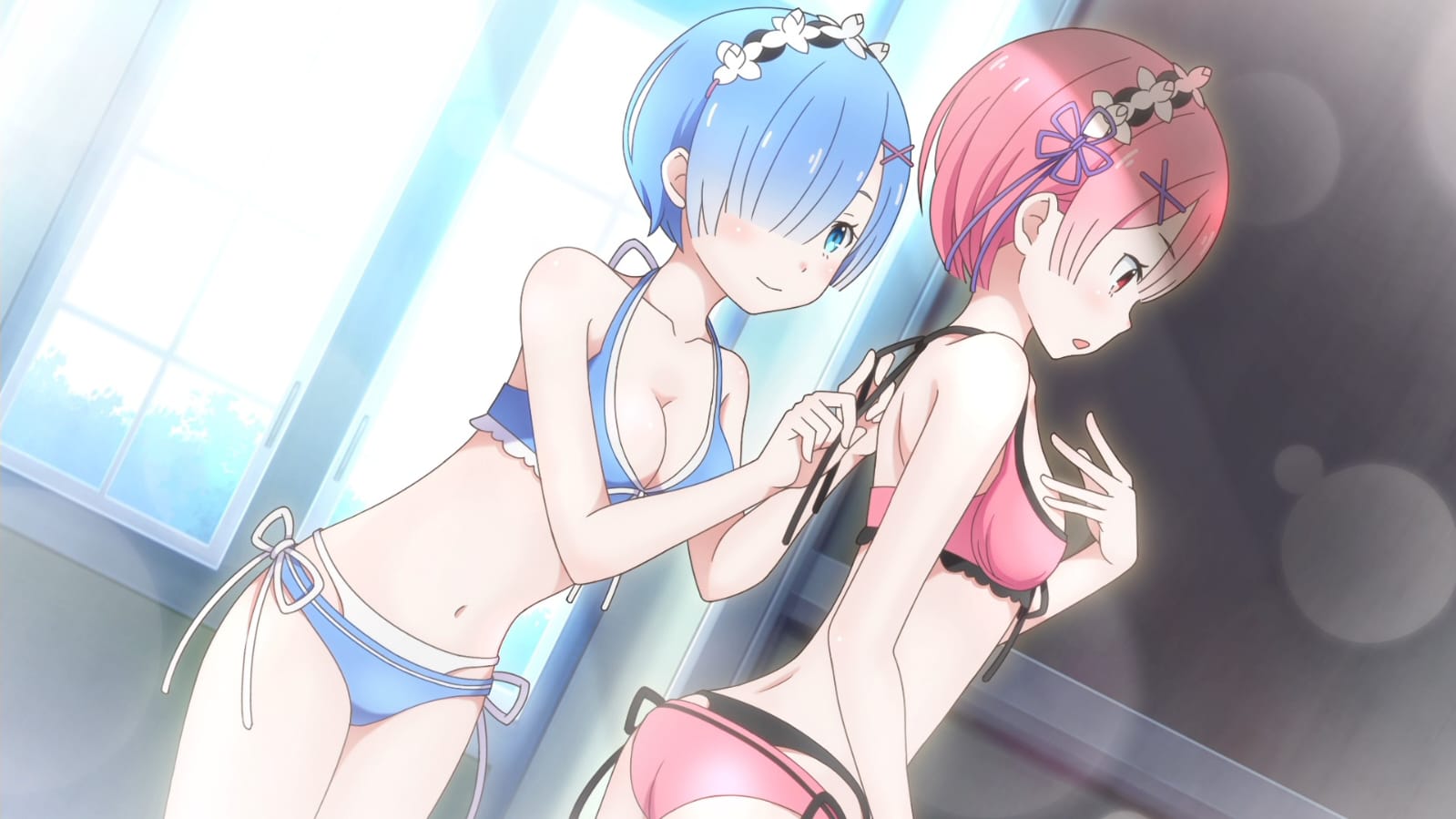 Rule34 - If it exists, there is porn of it / ram (re:zero), rem (re:zero) /  8094433