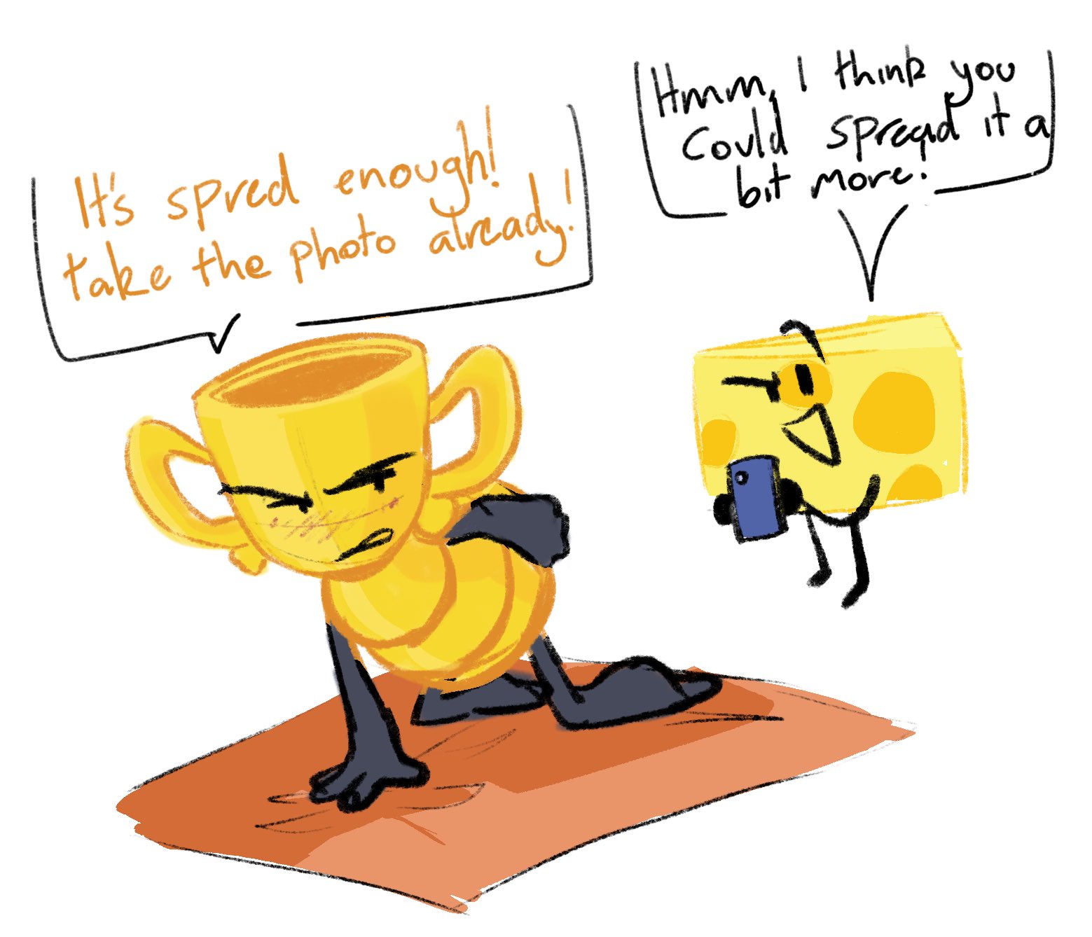 Inanimate insanity cheesy