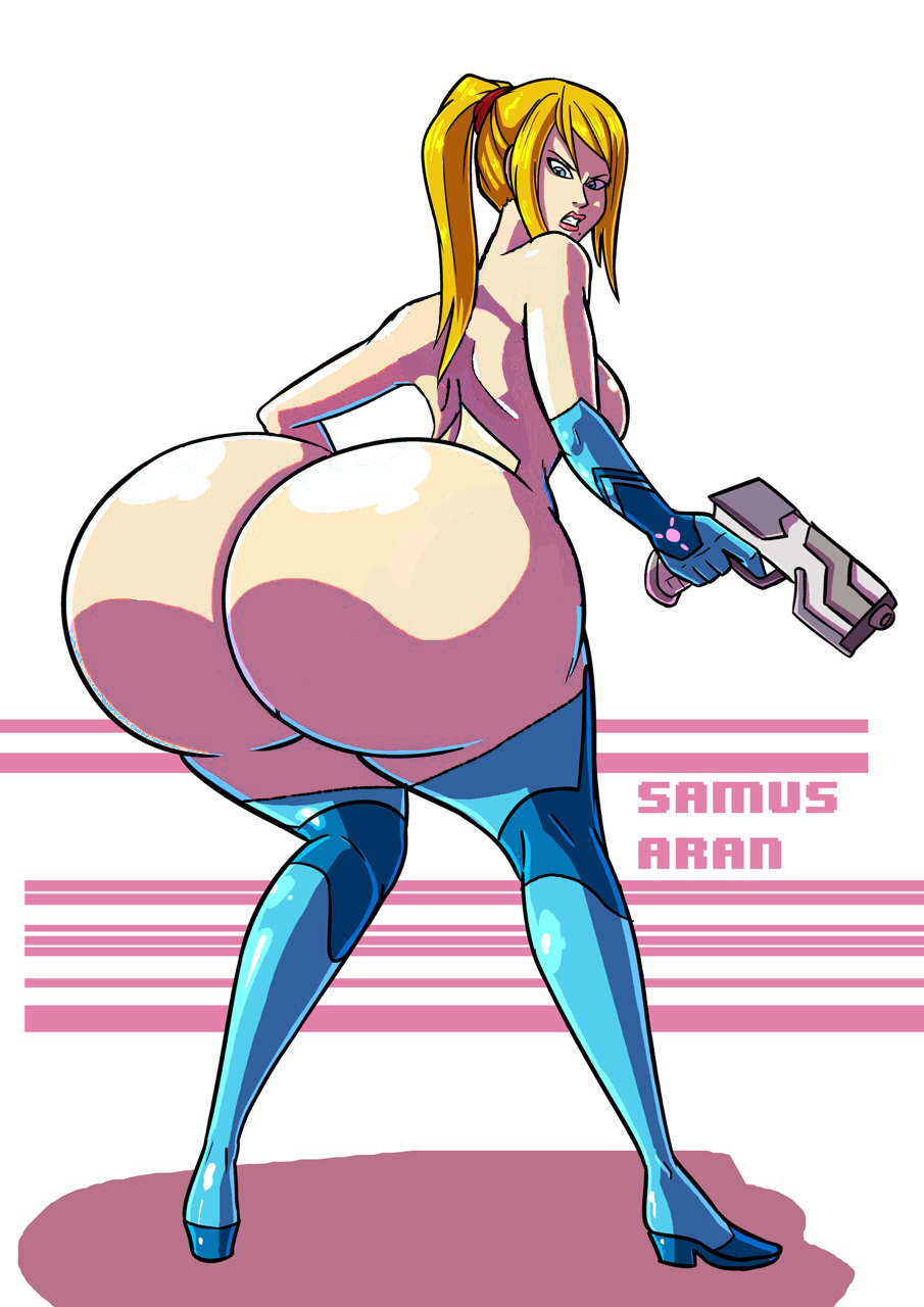 Axel-rosered samus