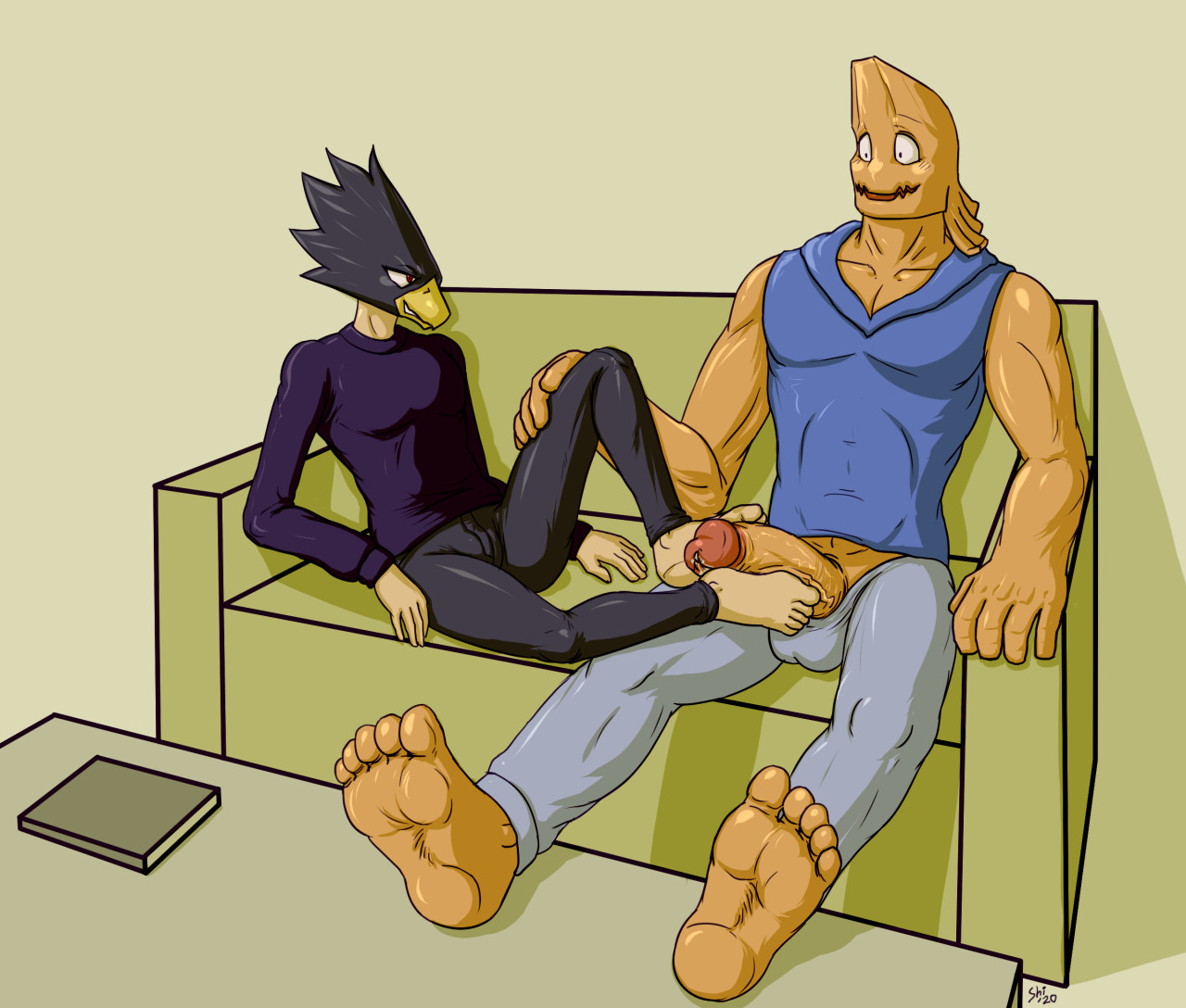 Rule34 - If it exists, there is porn of it / yellowpower, fumikage  tokoyami, koji kouda / 3859423