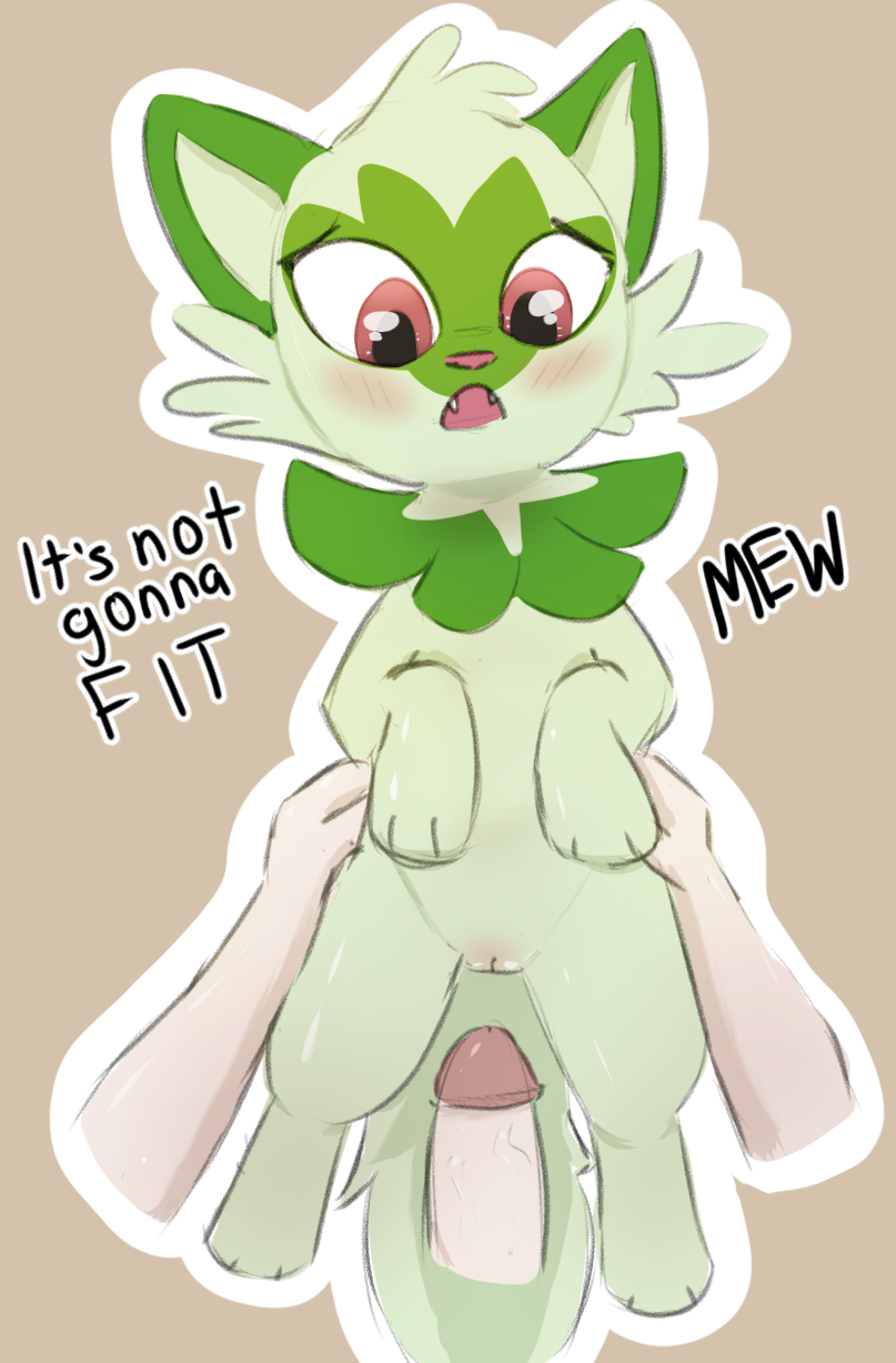 Sprigatito pokemon rule 34