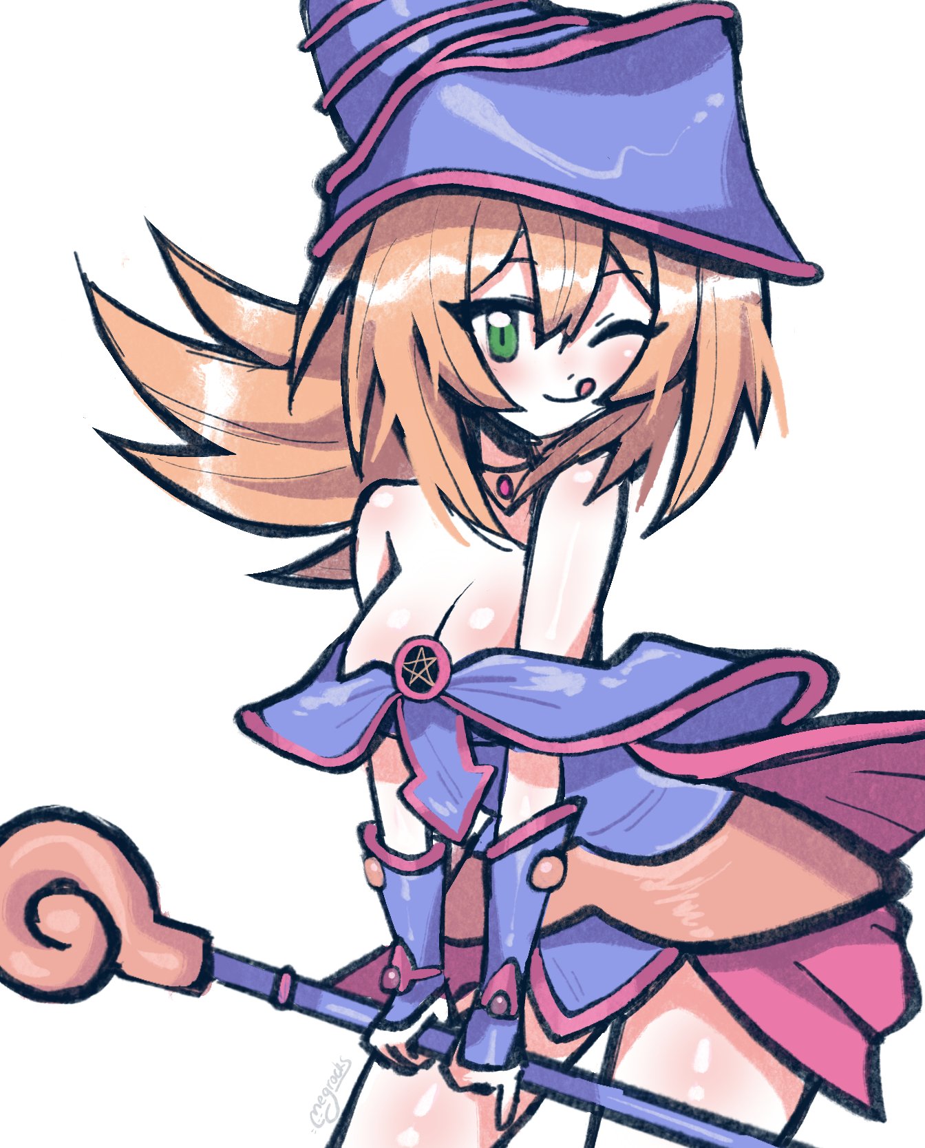 Dark magician girls hentai фото 69