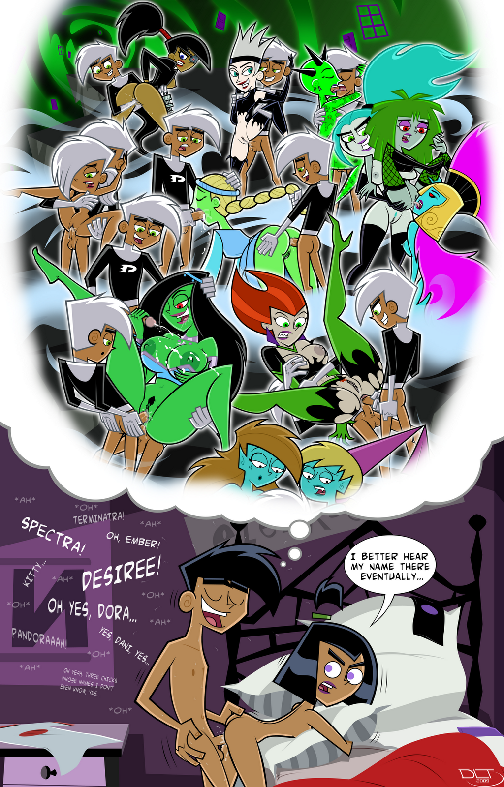 Rule34 - If it exists, there is porn of it / dlt, dani phantom, danny fenton,  desiree, dora mattingly, ember mclain, kitty (danny phantom), lydia (danny  phantom), pandora (danny phantom), penelope spectra,