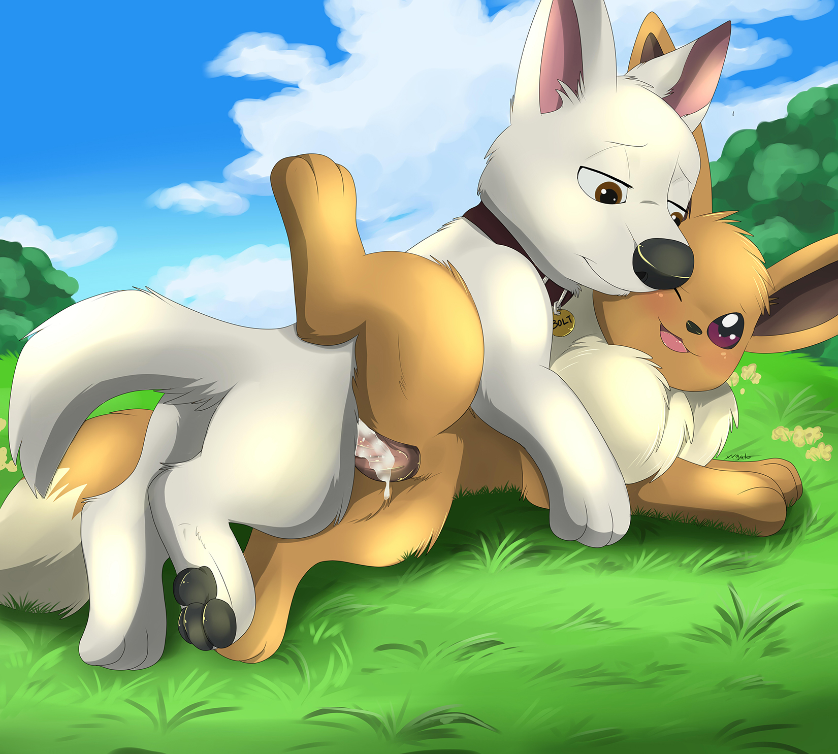 Rule34 - If it exists, there is porn of it  xxgato, bolt (character),  eevee  1525965