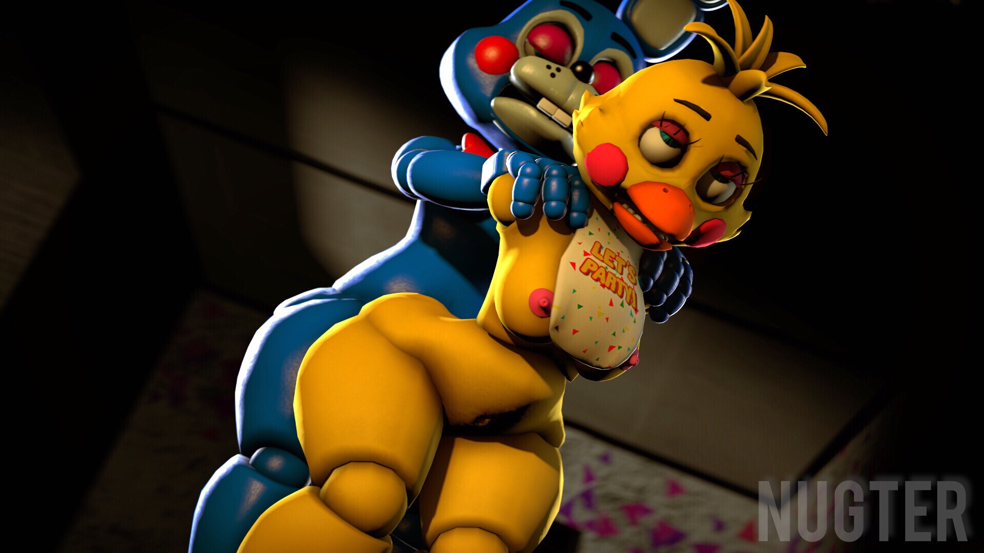 Rule34 - If it exists, there is porn of it / chica (fnaf), toy bonnie (fnaf...
