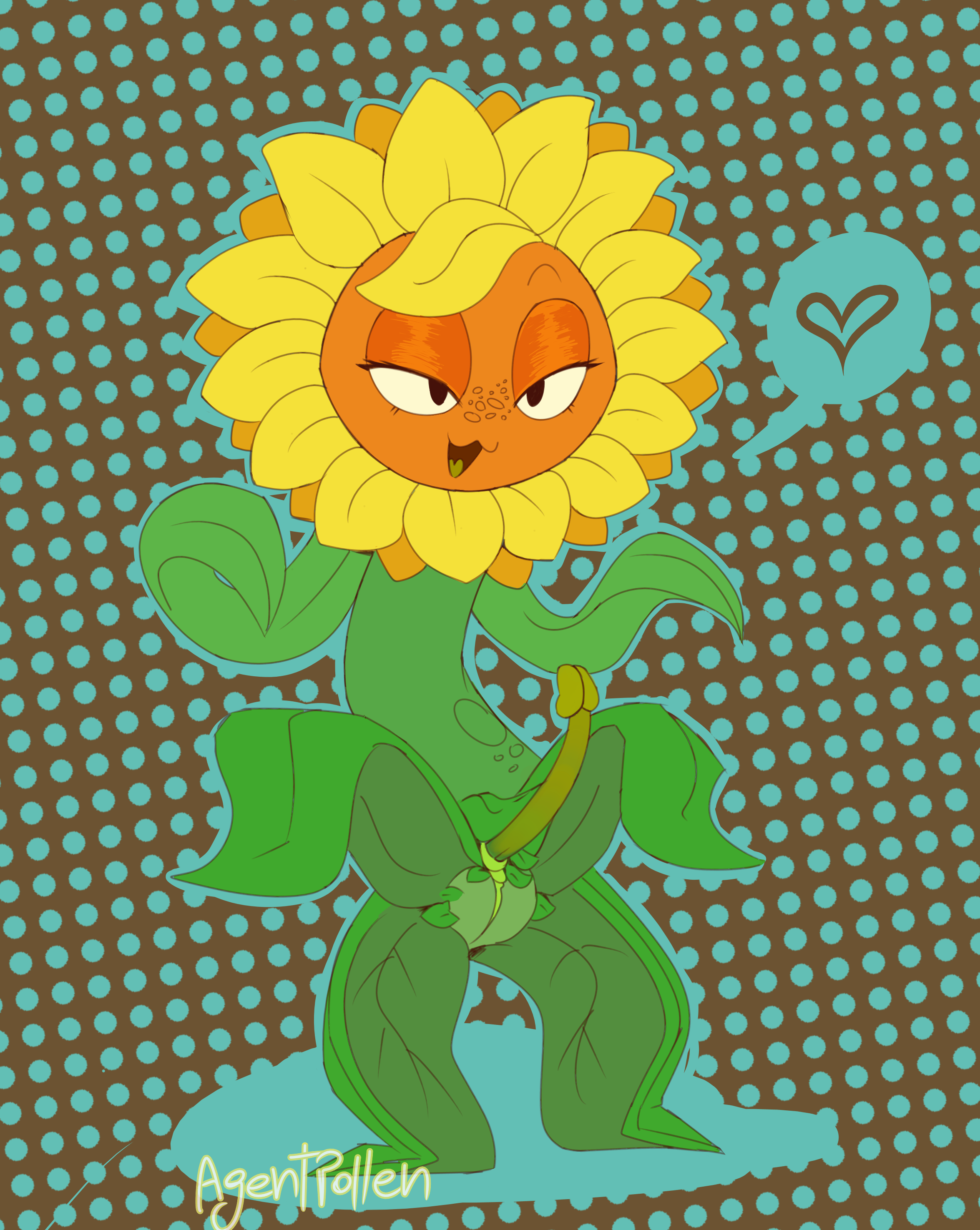 solar flare, sunflower (pvz), plants vs zombies, pvz, flower, hermaphrodite...
