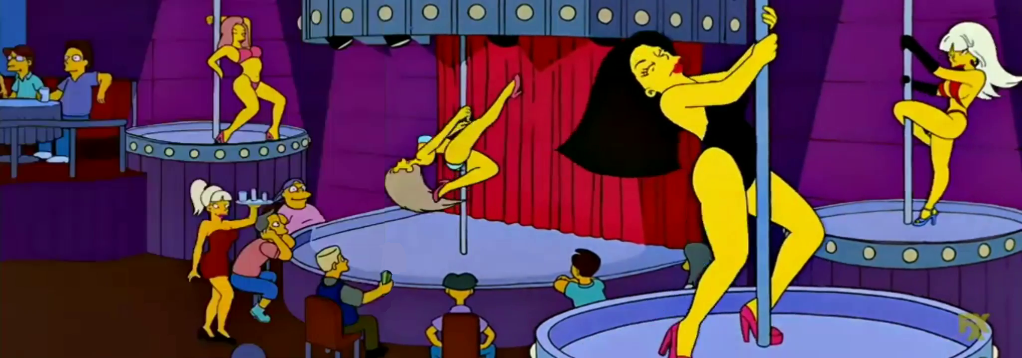 Simpsons strip club