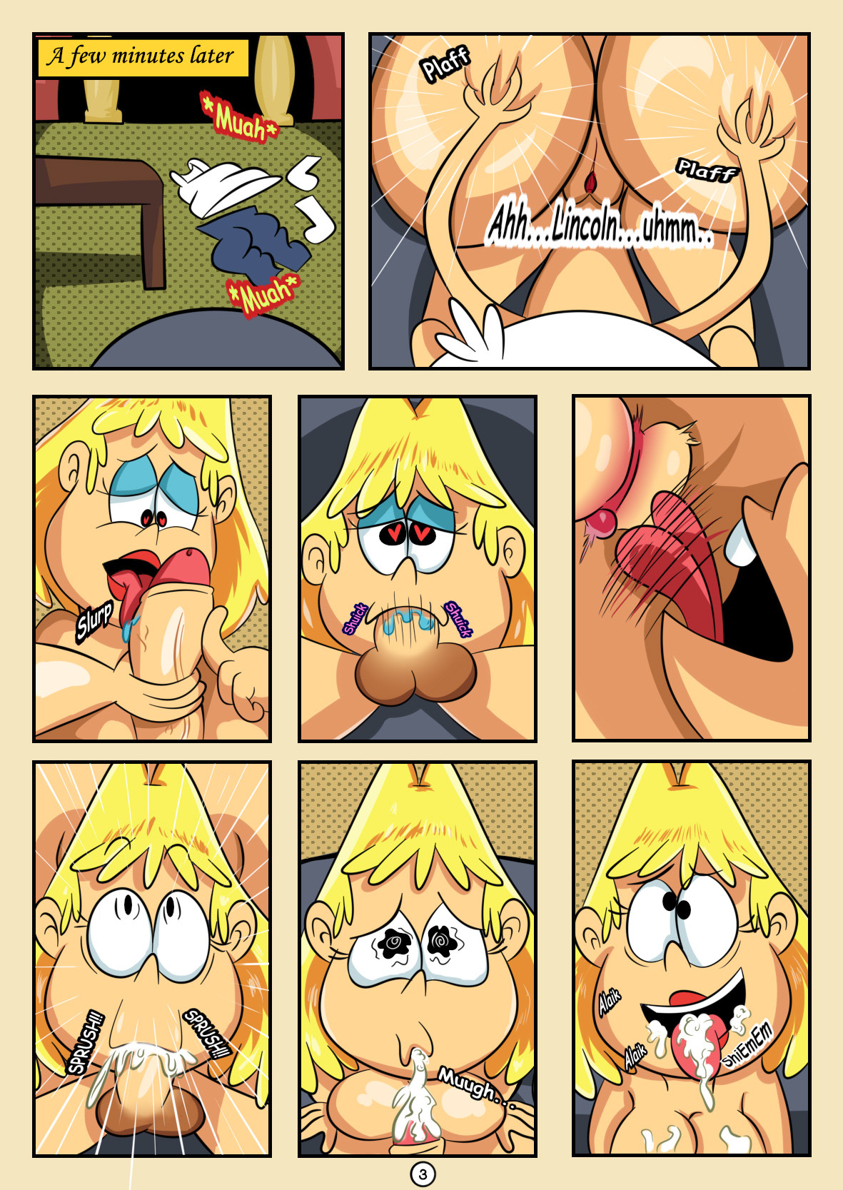 Rita loud porn comics