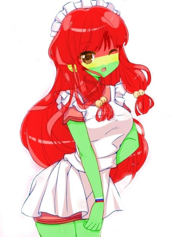 bolivia (countryhumans), countryhumans, 1girls, anime style, clothing, countryhumans girl, female, safe, 