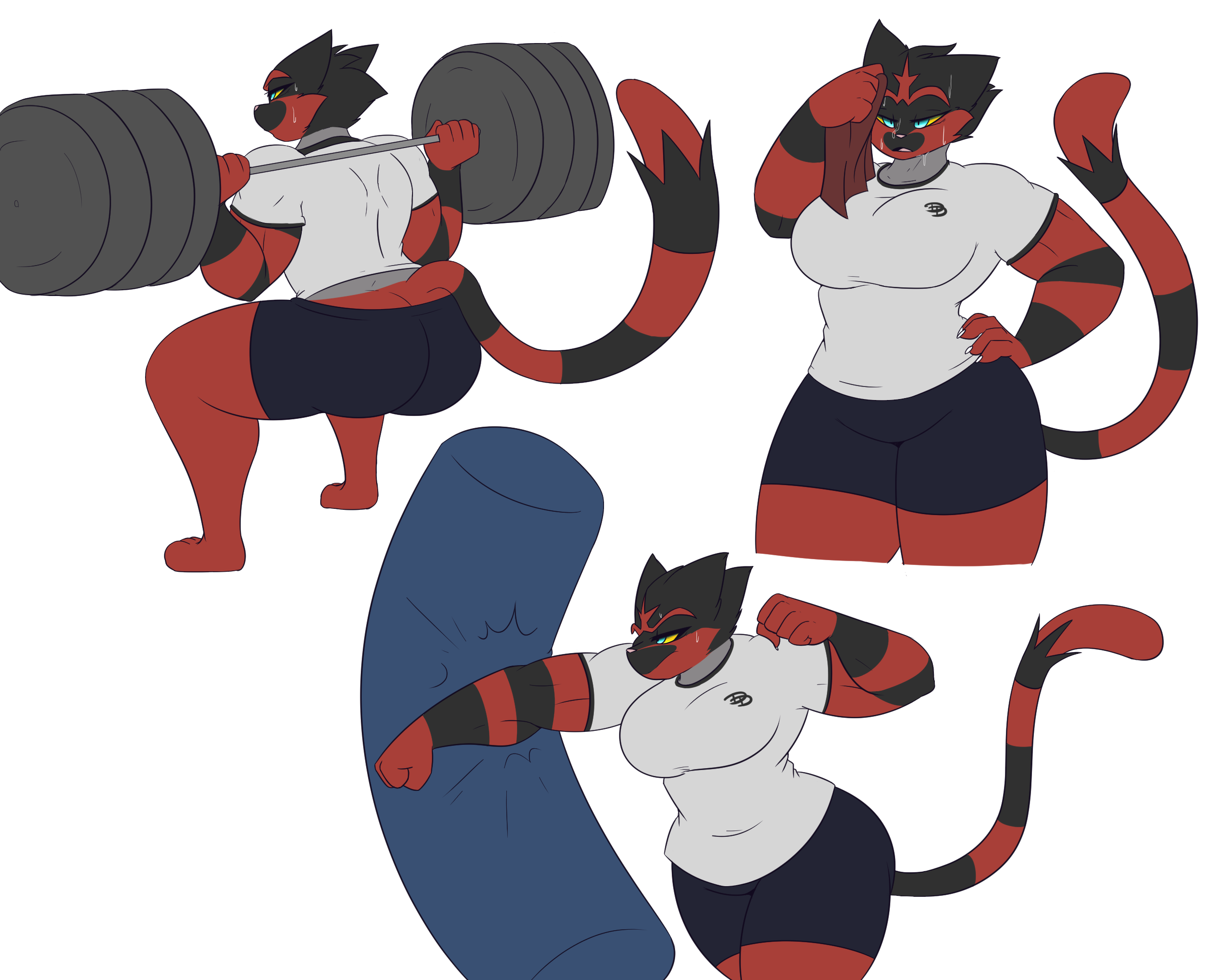 Female incineroar
