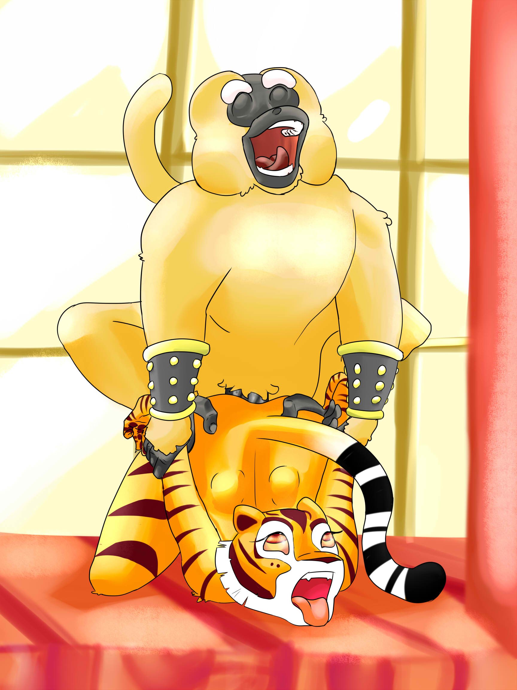 Rule34 - If it exists, there is porn of it / smoaer, master monkey, master  tigress / 1151609