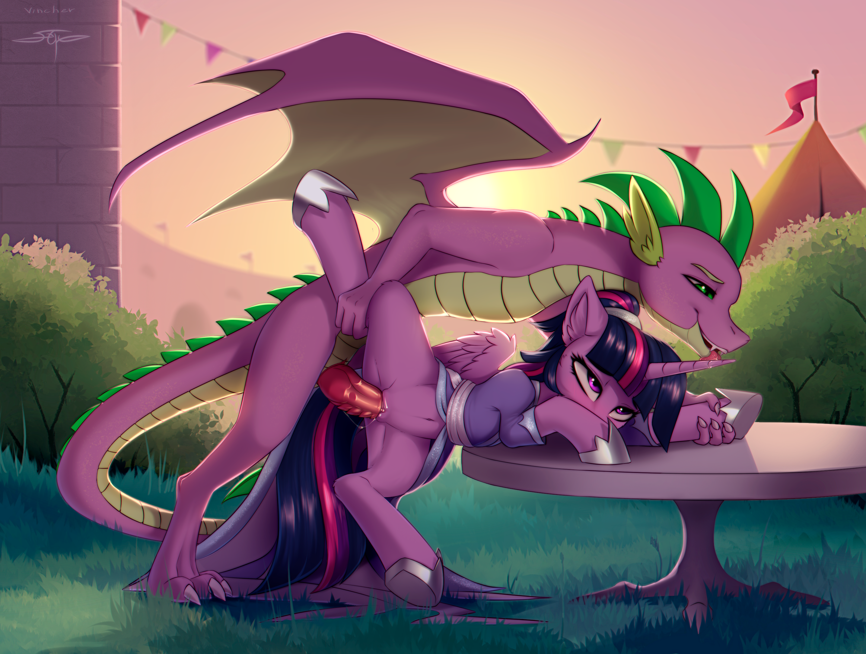 Twilight x spike porn