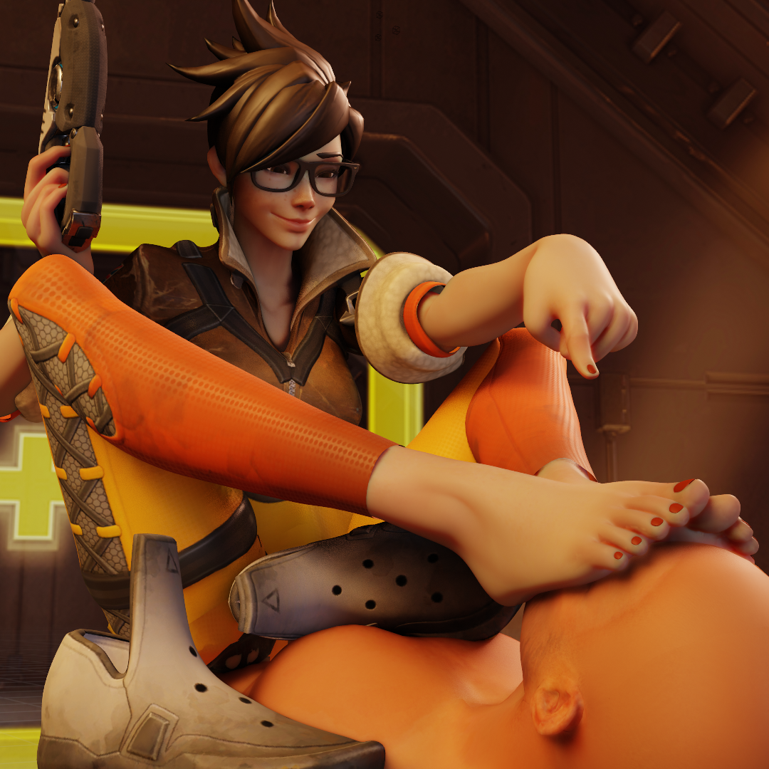 Tracer feet porn - 🧡 Yaoi pinup d.va+tracer+track and field tracer+waverac...
