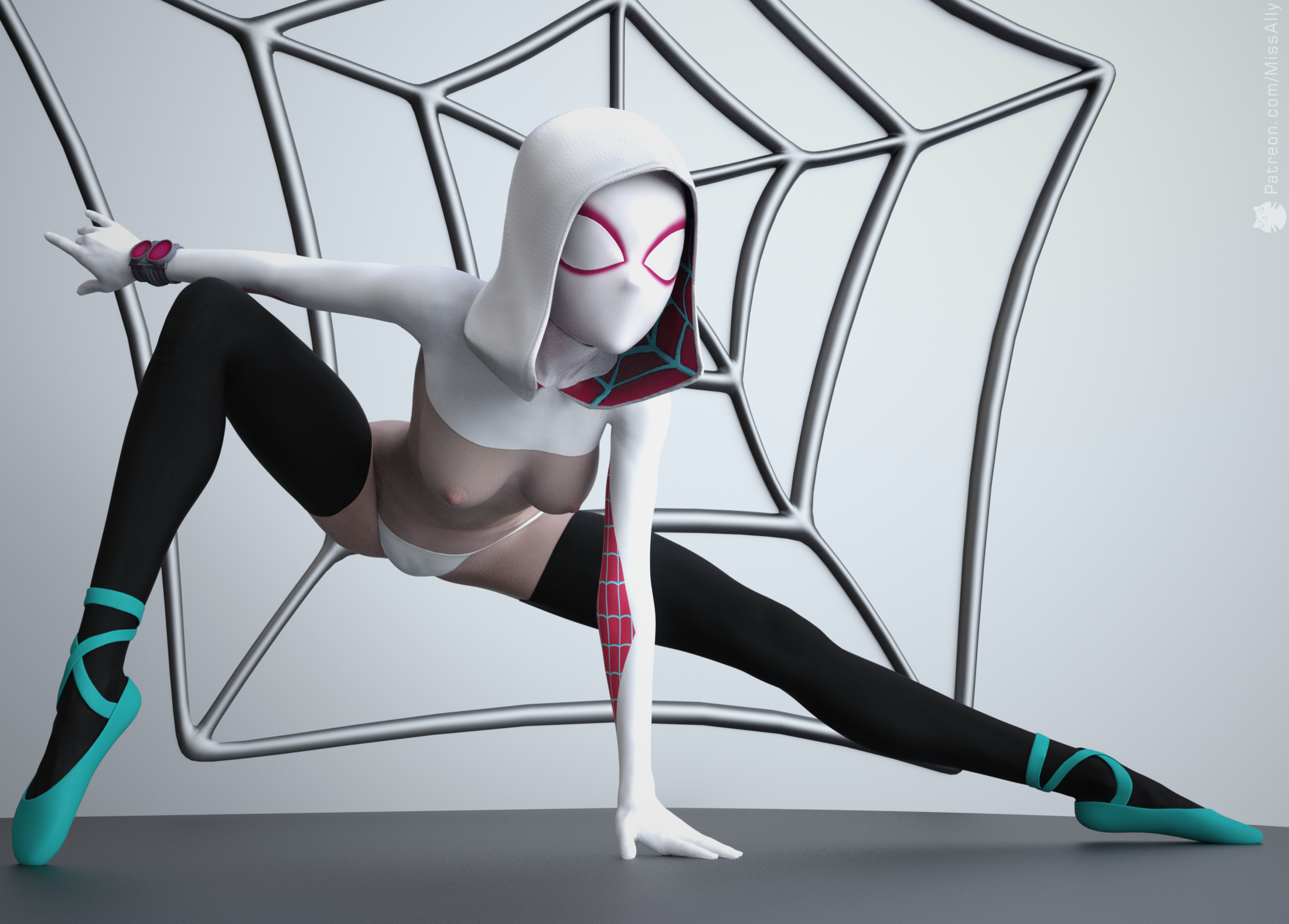 I miss you too - spider gwen