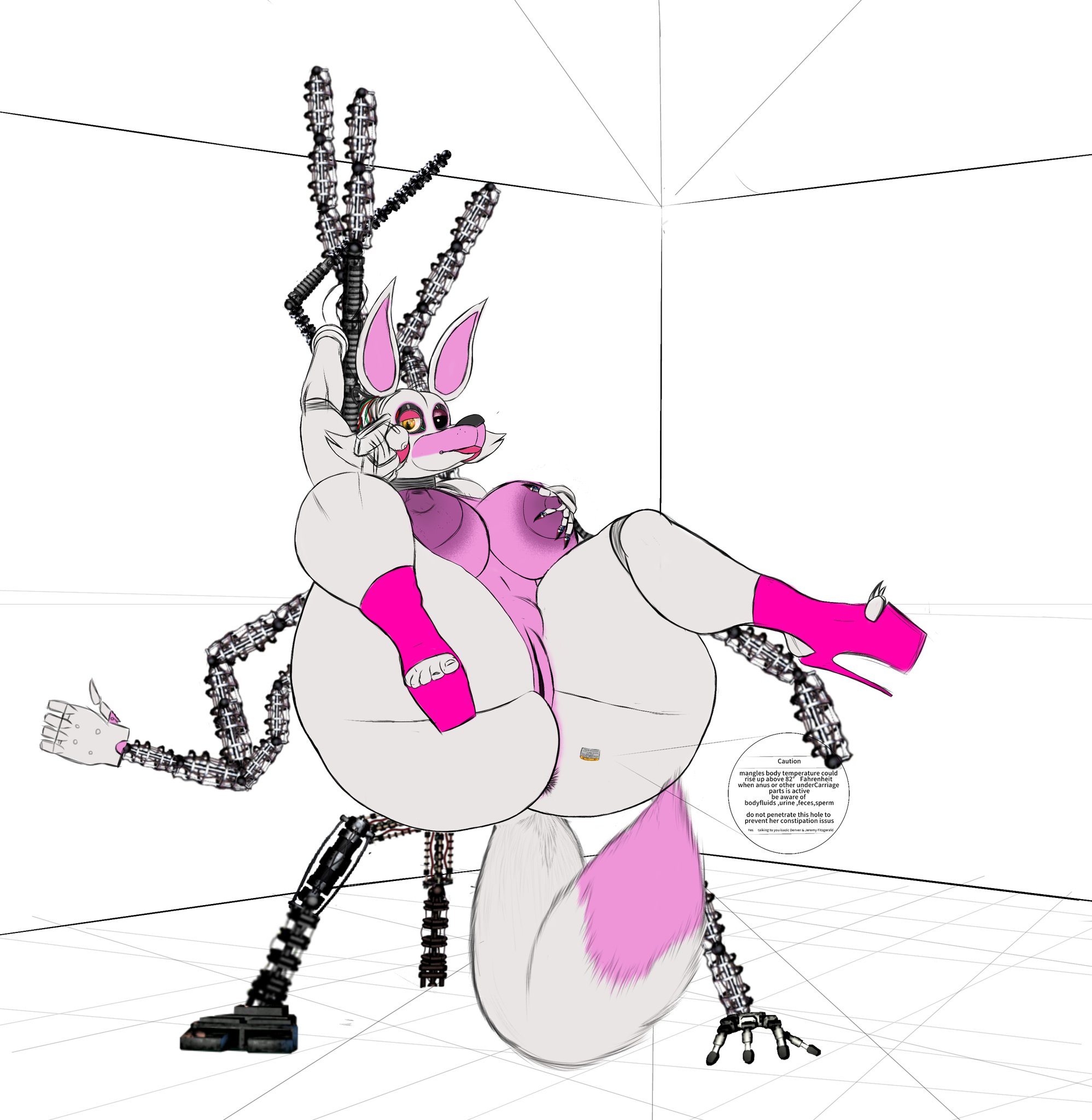 Mangle fnaf rule 34