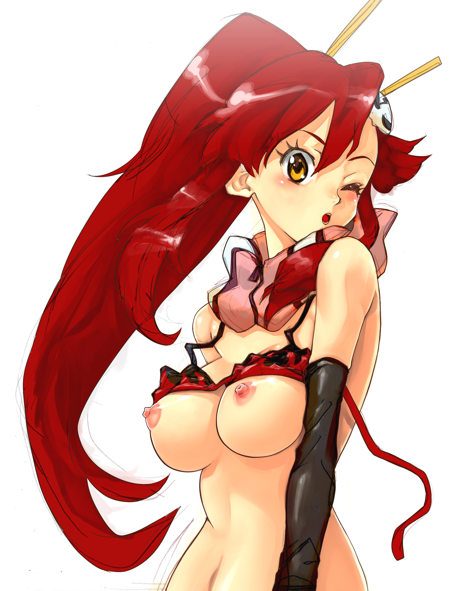 Gurren lagann yoko naked