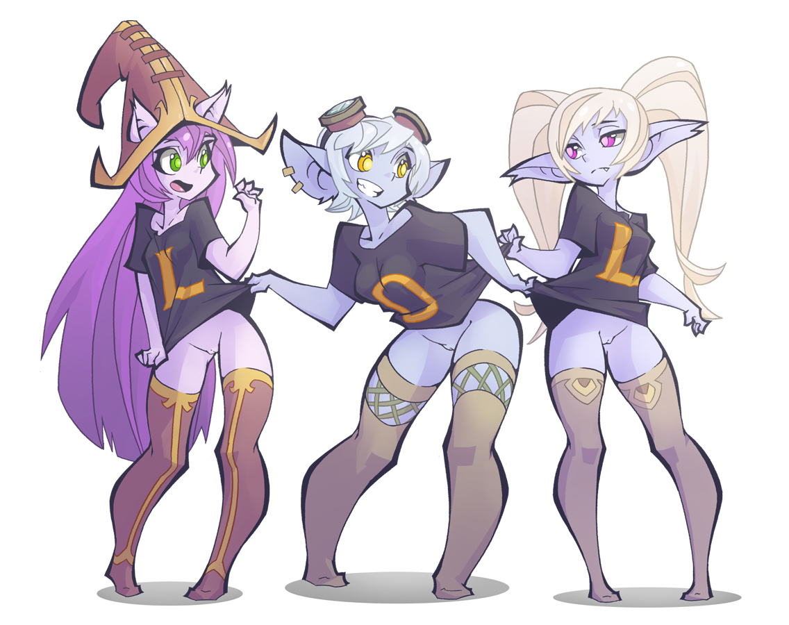 Rule34 - If it exists, there is porn of it / the pink pirate, lulu the fae  sorceress, poppy, tristana, yordle / 909430