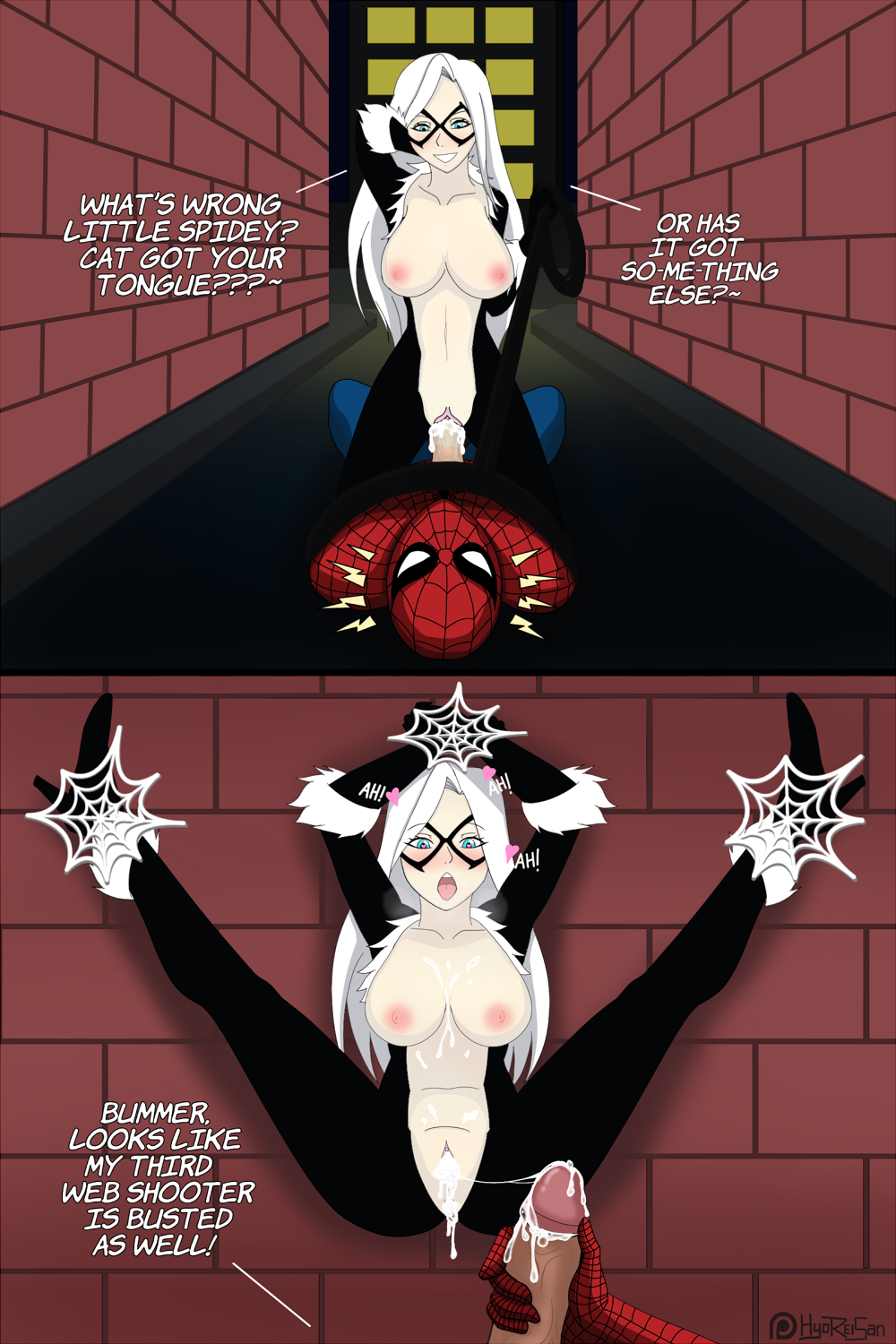 Rule34 - If it exists, there is porn of it / hyoreisan, black cat, felicia  hardy, spider-man / 2259861