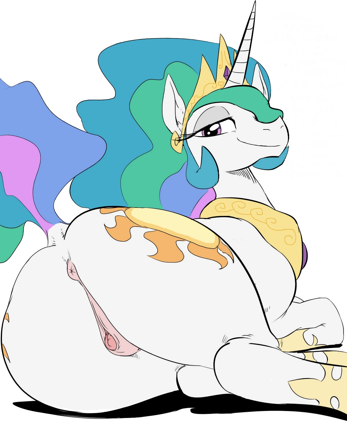 Rule34 - If it exists, there is porn of it  applesarcum, princess celestia   114320