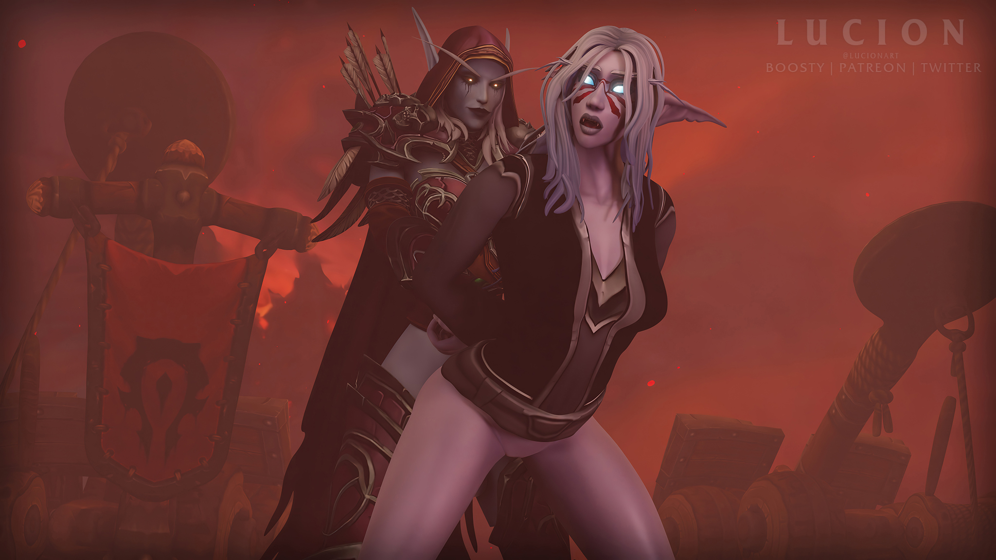 Rule34 - If it exists, there is porn of it / blood elf, night elf, sylvanas  windrunner / 7483488