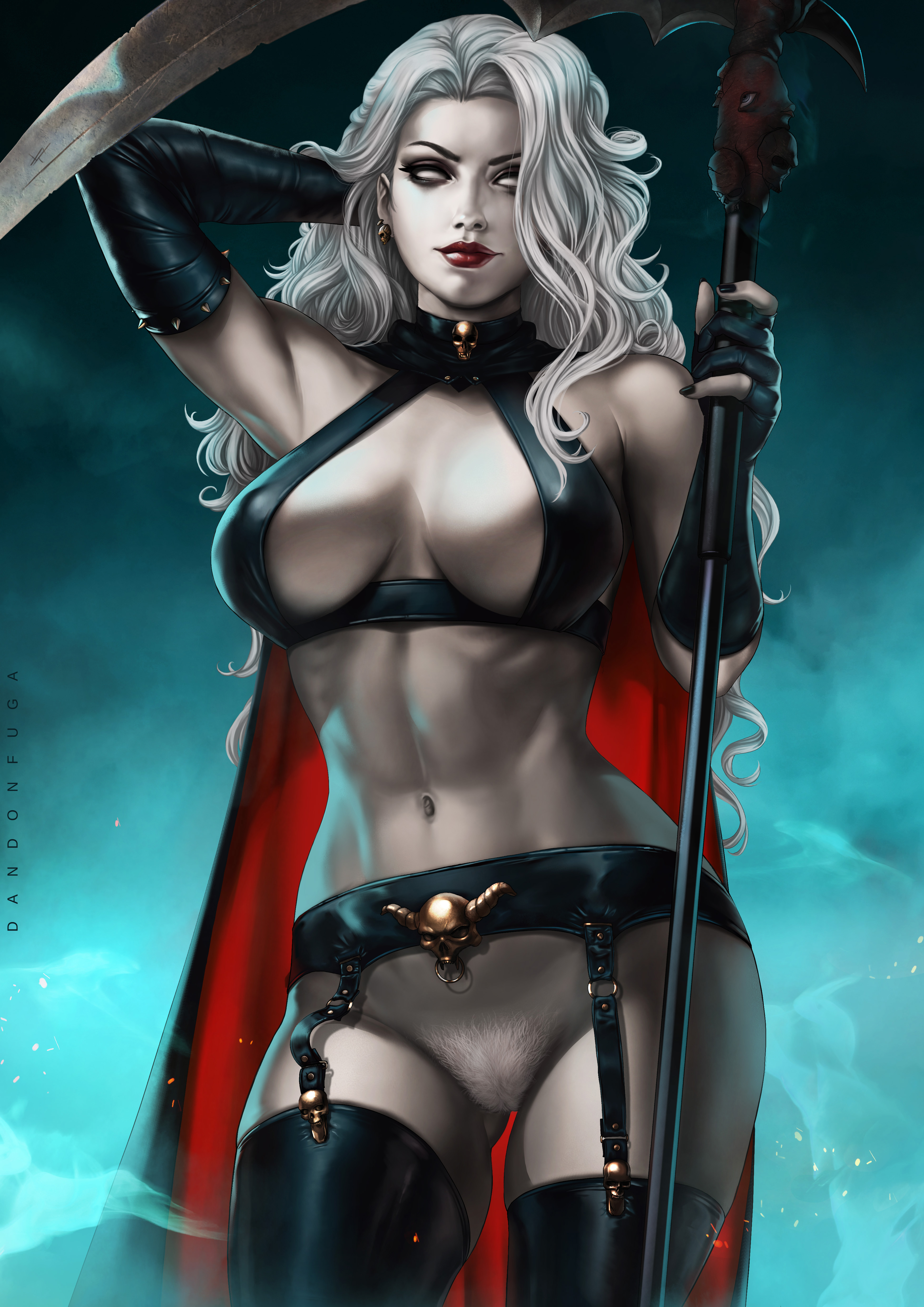 Rule34 - If it exists, there is porn of it / dandon fuga, lady death /  1449051