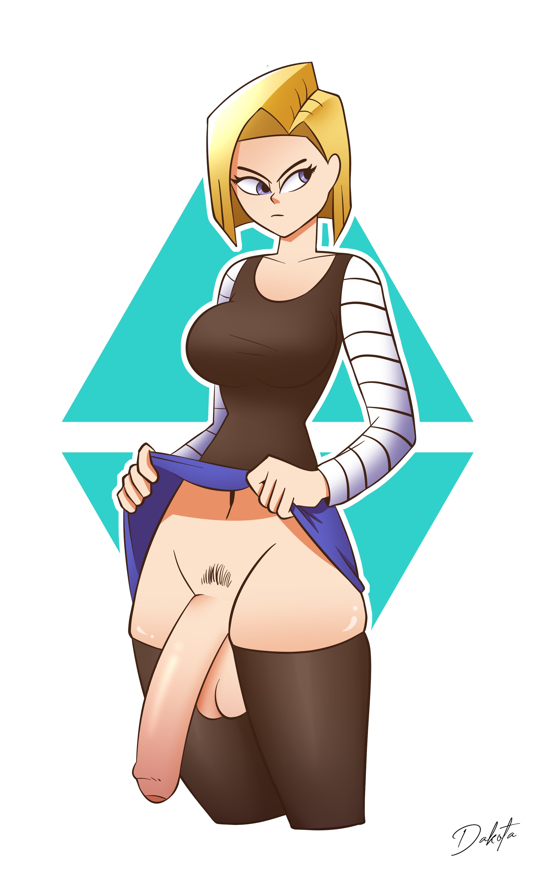 Android 18 rule34