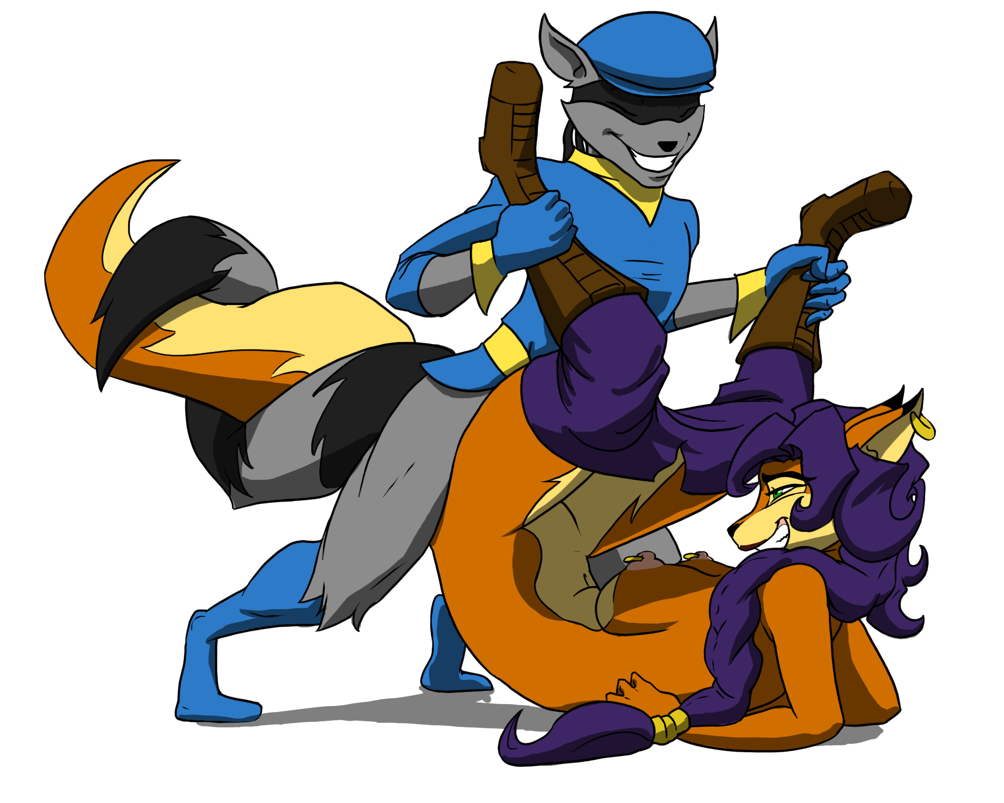 Rule34 - If it exists, there is porn of it / naughtee, carmelita fox, sly  cooper / 3020053