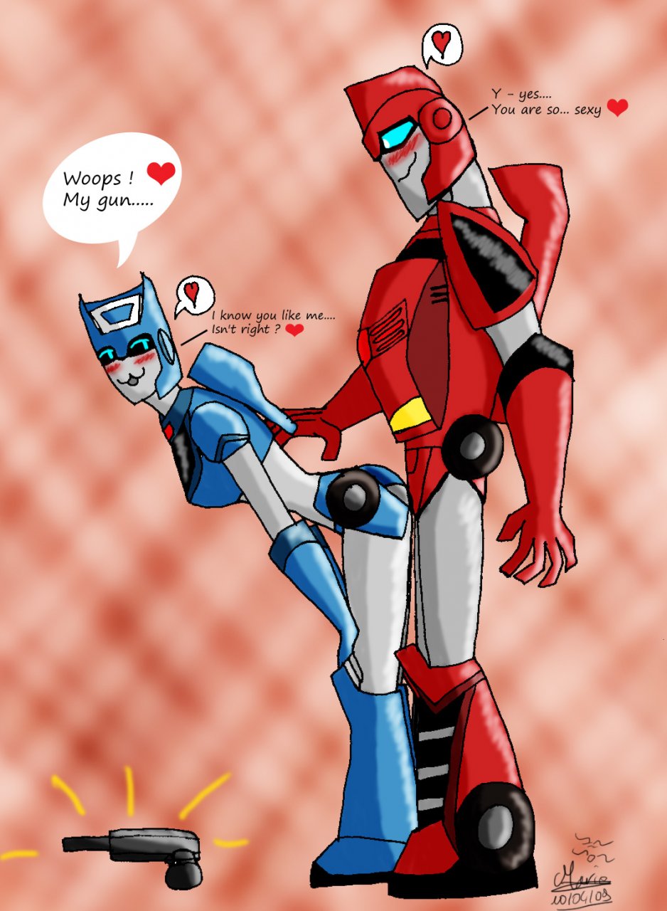 Ironhide and chromia