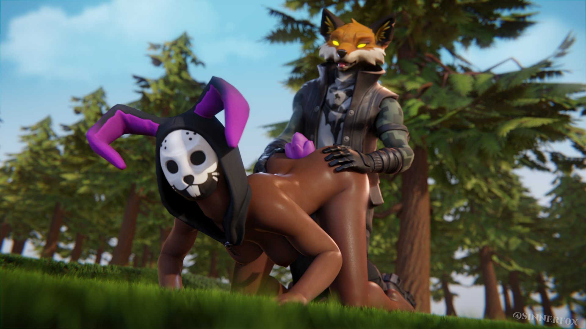 Rule34 - If it exists, there is porn of it / bunny brawler, fennix (fortnite)  / 5800953