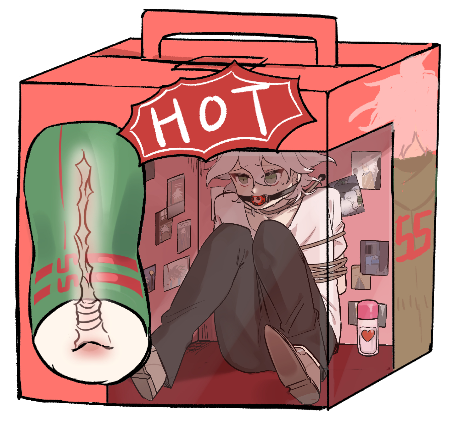 Nagito tied up
