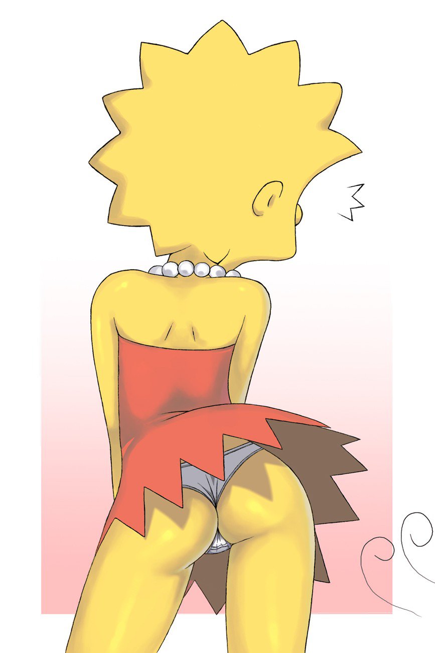 Lisa simpson и её попка