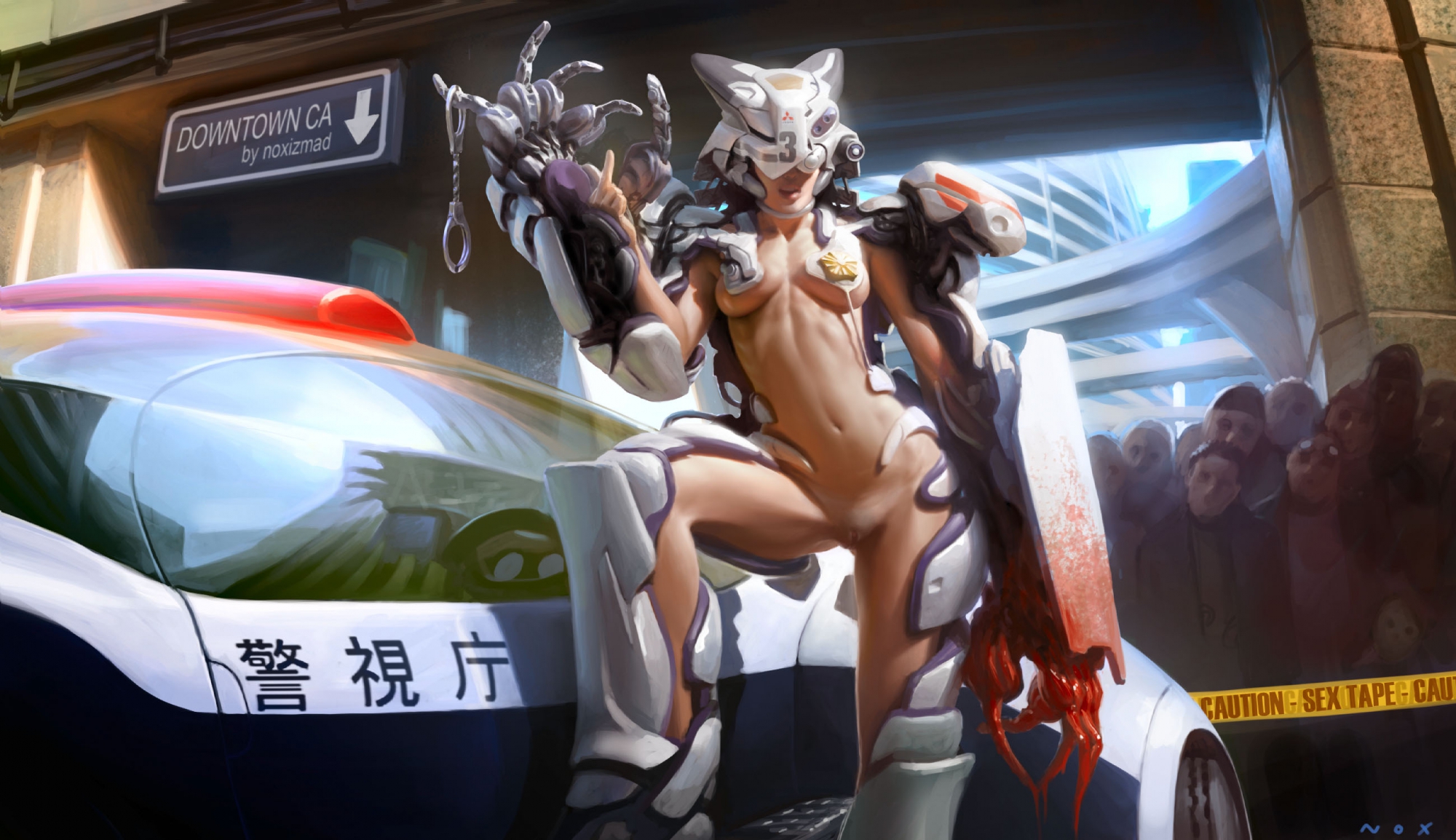 Car girl hentai фото 93