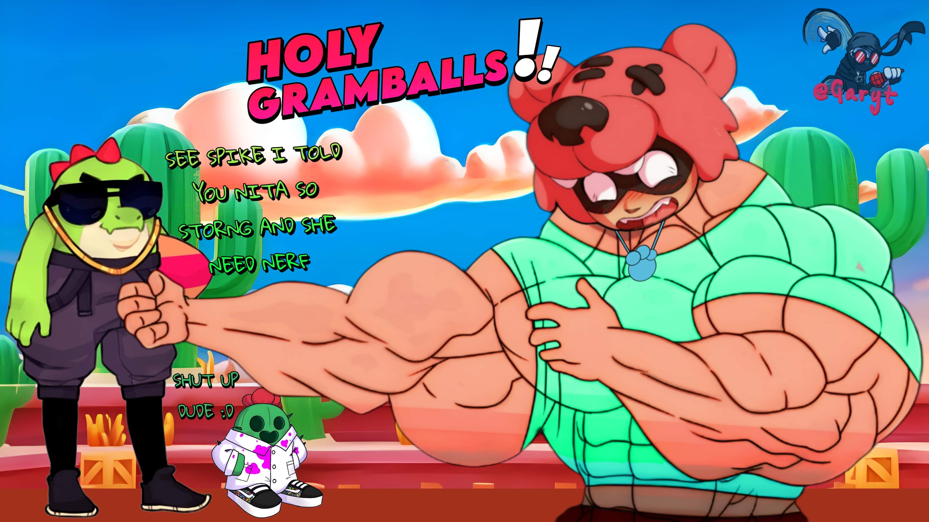 Rule34 - If it exists, there is porn of it  nita (brawl stars)  6463154.