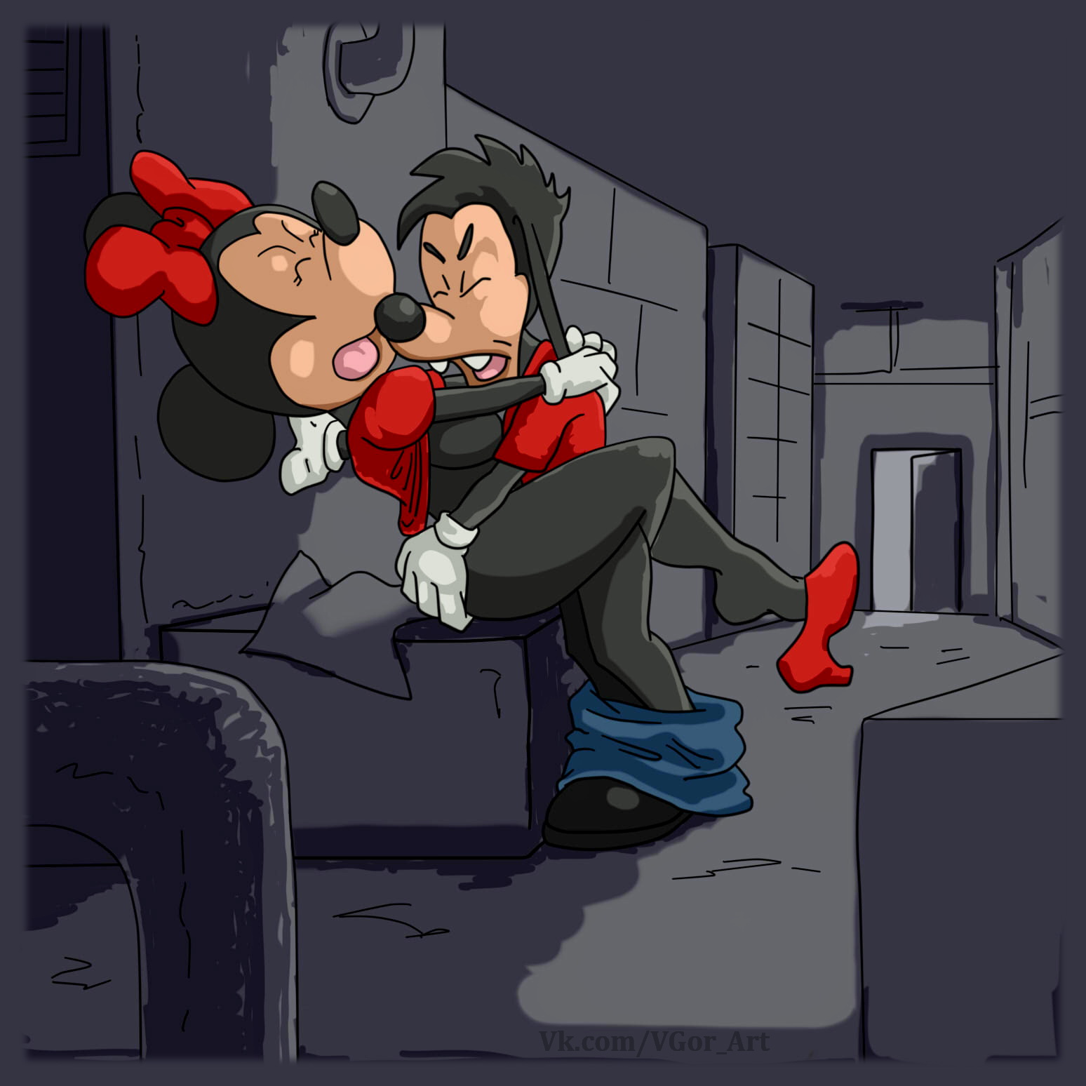 Rule34 - If it exists, there is porn of it / vylfgor, max goof, minnie  mouse / 1239370