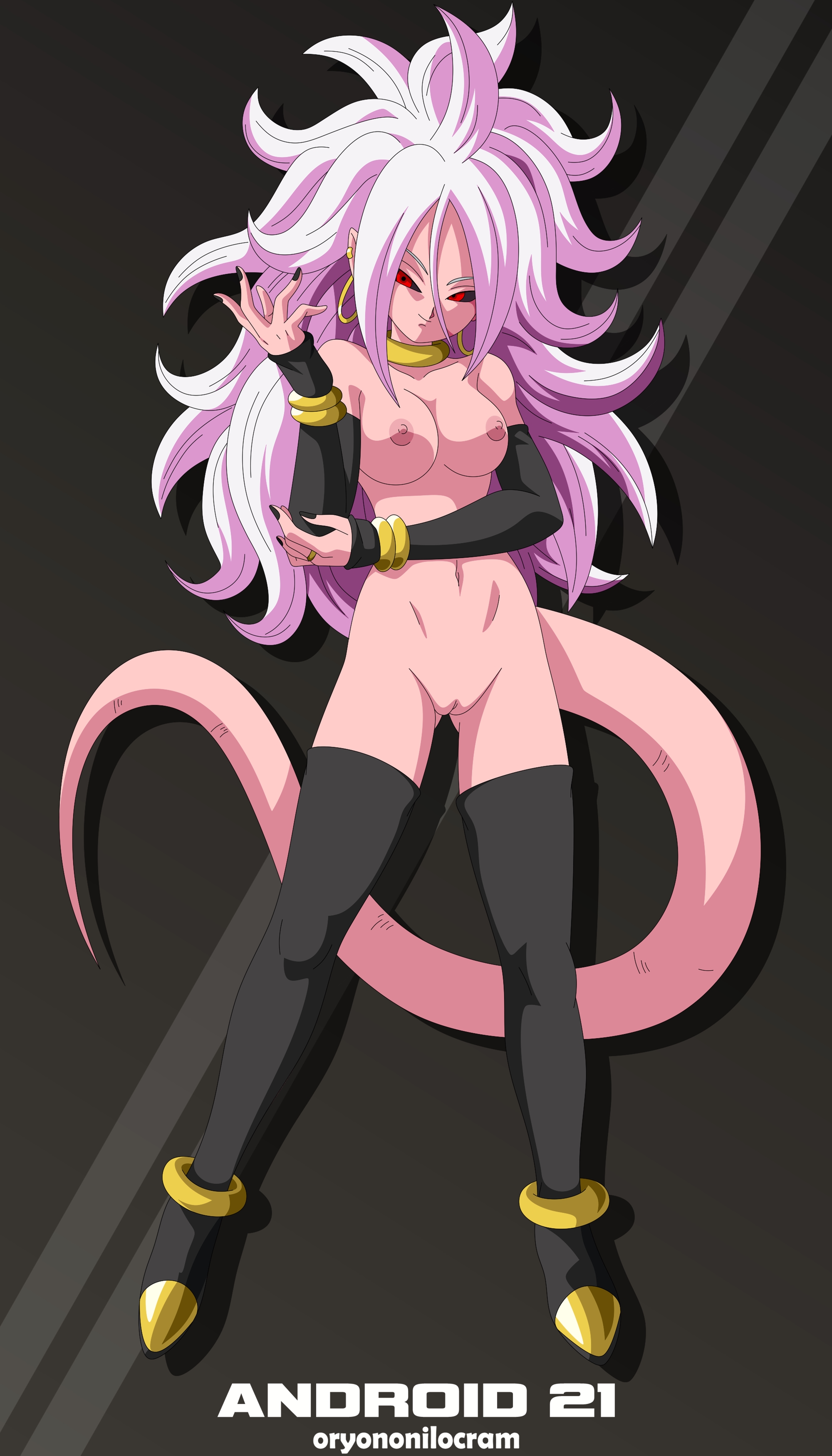 Dragon ball android 21 naked