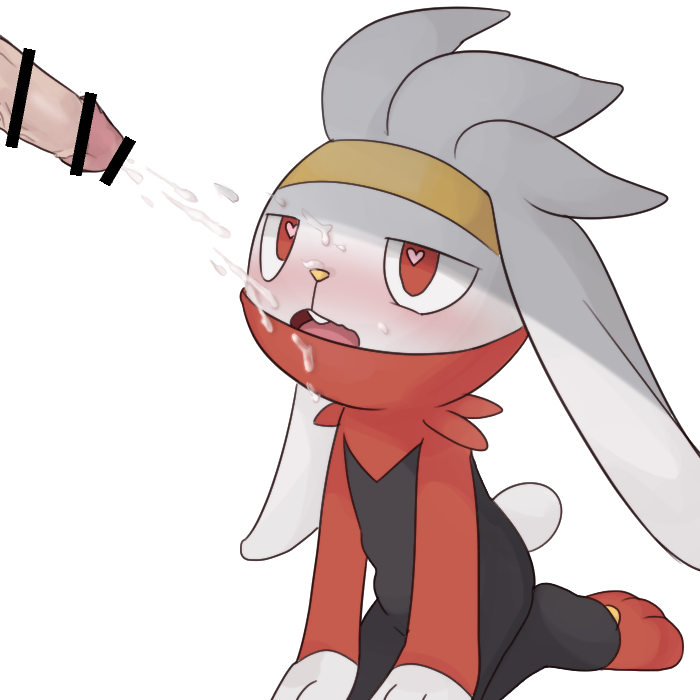 2019 3_fingers 3_toes ambiguous_anthro ambiguous_focus ambiguous_gender anthro anthro_focus black_body black_fur blush bodily_fluids buckteeth censor_bar censored censored_genitalia censored_penis cum cum_on_face cumshot disembodied_penis duo ejaculation erection faceless_character faceless_human faceless_male feet fingers floppy_ears foreskin fur gantan generation_8_pokemon genital_fluids genitals heart_eyes heart_pupils heart_symbol human human_on_anthro humanoid_genitalia humanoid_penis interspecies kneeling lagomorph lop_ears male male/ambiguous male_human mammal multicolored_body multicolored_fur nintendo open_mouth paws penis pink_penis pink_tongue pokemon pokemon_(species) pokephilia raboot red_body red_eyes red_fur retracted_foreskin short_tail simple_background solo_focus tail teeth toes tongue uncircumcised vein veiny_penis white_background white_body white_ears white_fur white_tail yellow_nose