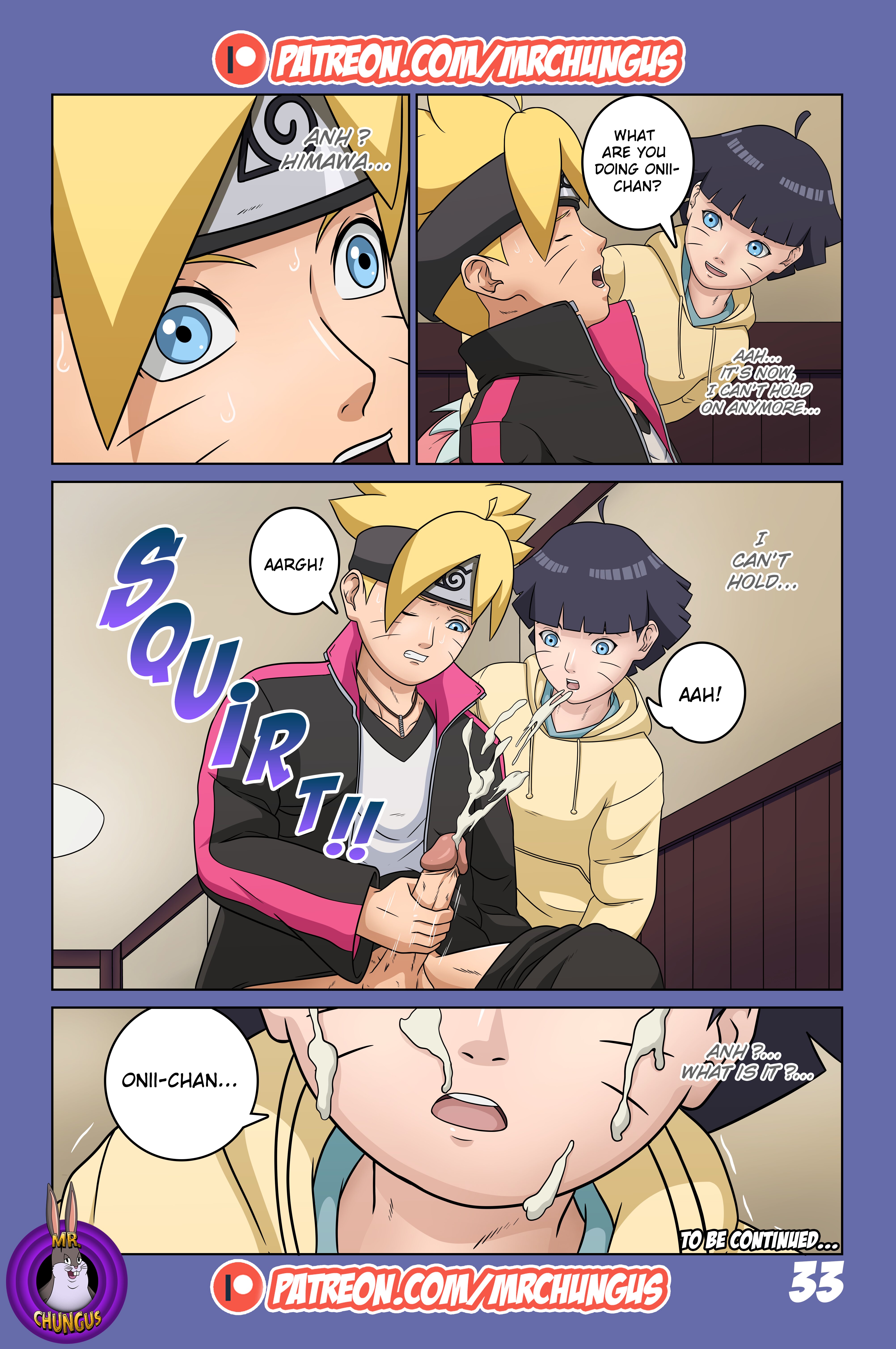 Boruto himawari porn comics