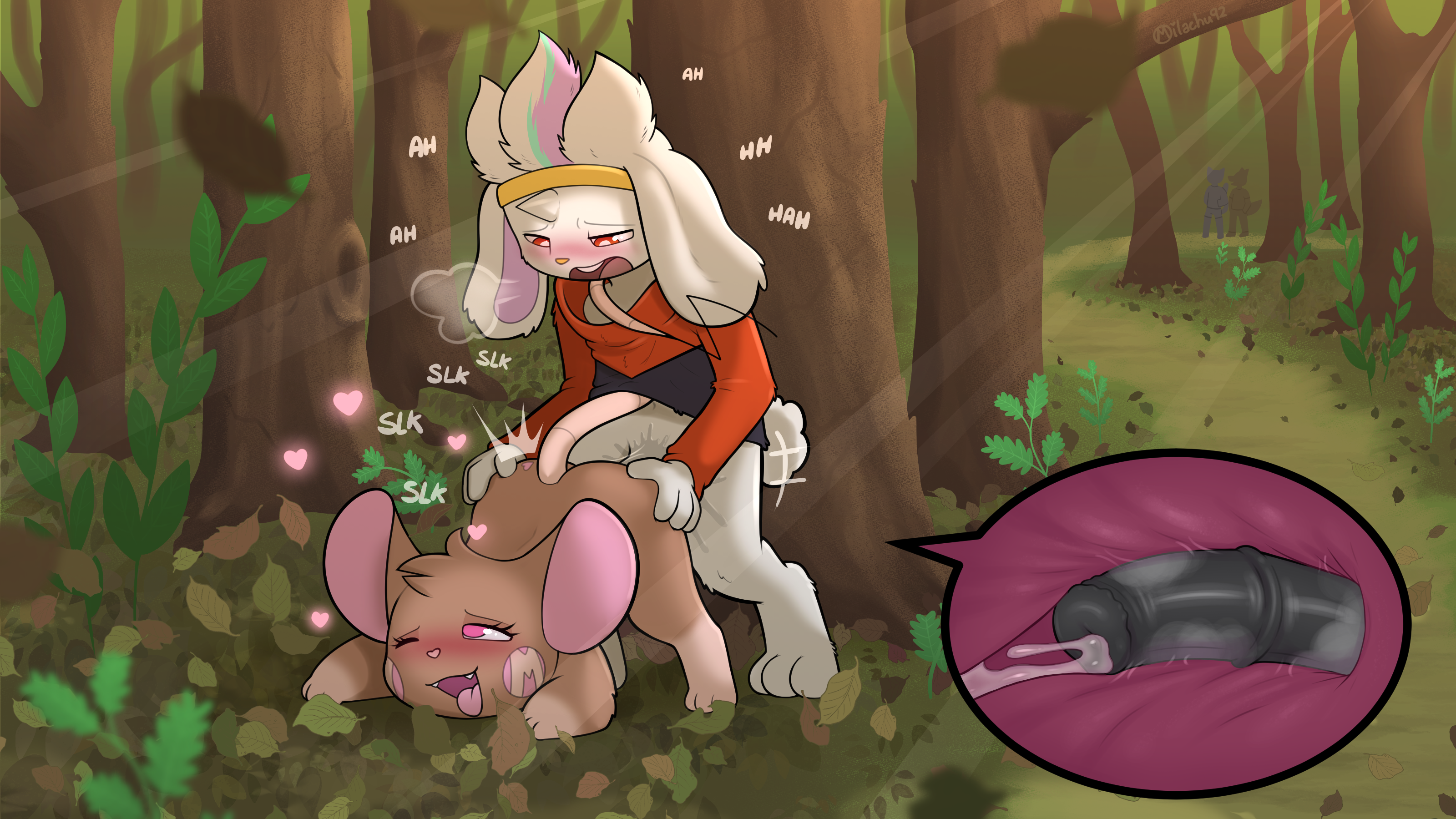 16:9 absurd_res anthro anthro_on_feral anthro_penetrating anthro_penetrating_feral ass ass_up blush bodily_fluids clothed clothing cum cum_in_pussy cum_inside cumshot dash_(twilight_kirin) doggy_style duo ejaculation female female_penetrated feral feral_penetrated forest from_behind_position fur generation_8_pokemon genital_fluids hi_res hiking hoodie internal internal_vaginal lagomorph looking_pleasured male male/female male_penetrating male_penetrating_female mammal milachu milachu92 mouse murid murine nature nintendo outside partially_clothed penetration penile penile_penetration penis penis_in_pussy plant pokemon pokemon_(species) pussy raboot rodent sex tongue tongue_out topwear trail tree vaginal_penetration white_body white_fur widescreen zoophilia