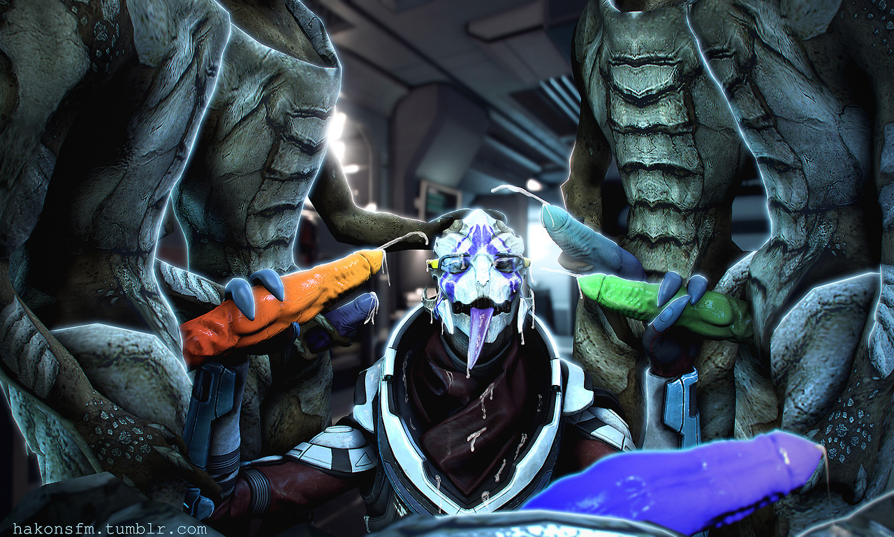 Rule34 - If it exists, there is porn of it / turian, vetra nyx / 1844294