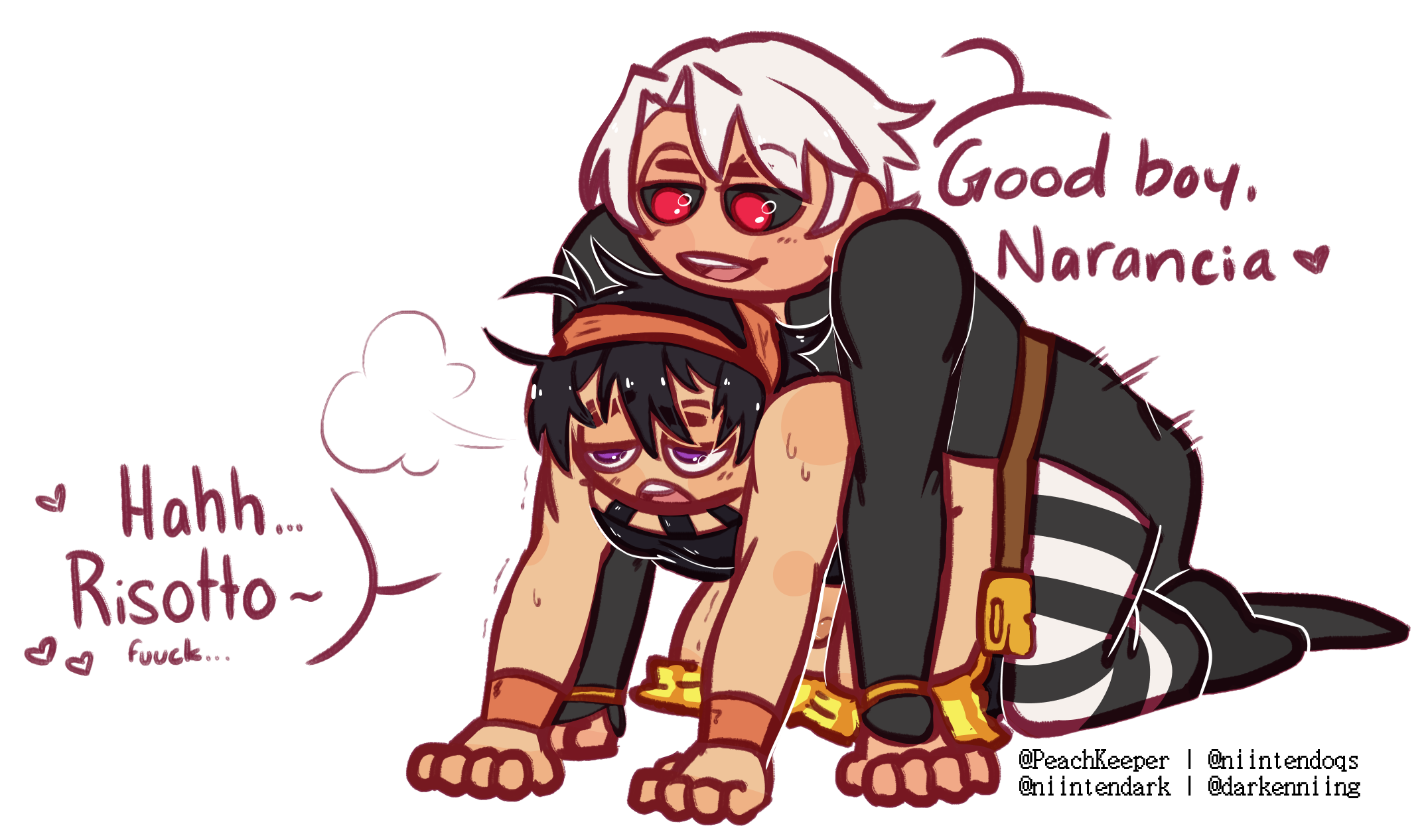 Rule34 - If it exists, there is porn of it / narancia ghirga, risotto nero  / 6926119