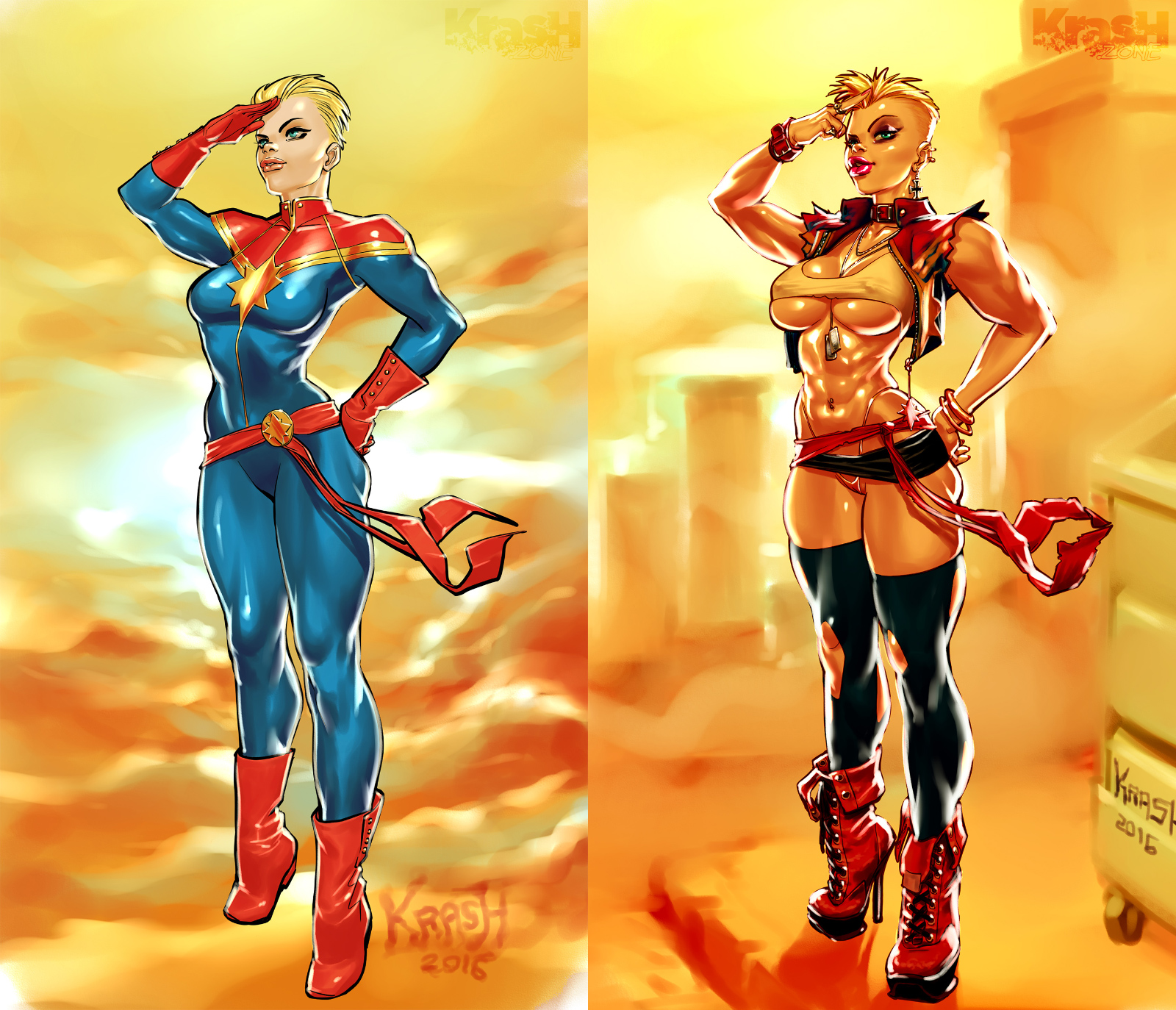 Captain marvel futa