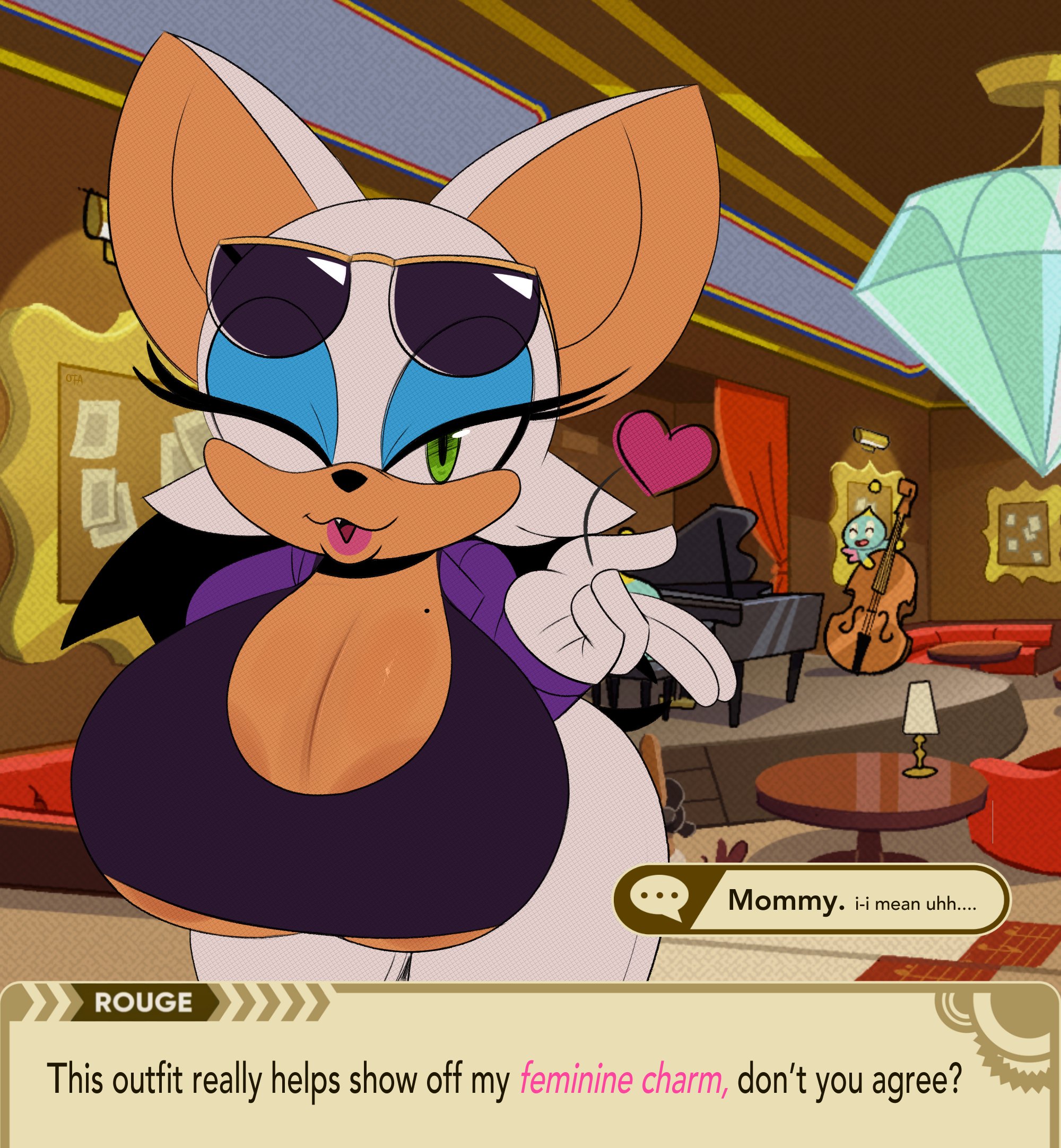 Rule34 - If it exists, there is porn of it / ota (artist), chao (sonic),  rouge the bat / 6839842