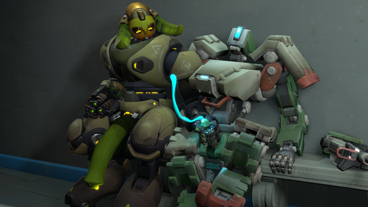 Rule34 - If it exists, there is porn of it / rtsfm, bastion (overwatch),  orisa / 889652