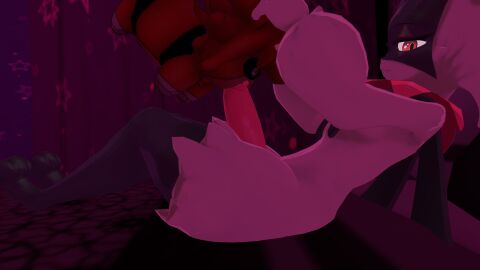 laying_on_bed meowscarada penetration toy vrchat