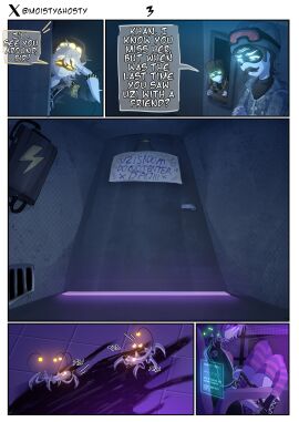 comic khan_(murder_drones) moistyghosty murder_drones n_(murder_drones) tagme uzi_(murder_drones)
