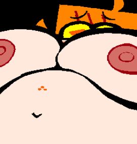 1girls animated belly belly_button belly_expansion belly_inflation big_belly big_breasts breasts bursting_clothes cartoony chubby concerned concerned_look cute edit fat fat_fetish fatty female female_only freckles game_sprite glasses heavy_breathing hyper_belly inflation lab_grown_(lachevite) labcoat laboratory lachevite massive_belly orange_hair original_character overweight pixel_art remote remote_control scared_expression simple_artstyle solo solo_female stomach_inflation sweat sweatdrop sweaty swirly_eyes swirly_glasses transparent_background yellow_eyes