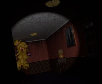 1female 3d anthro big_breasts breasts chiku cryptiacurves cupcake cupcake_(fnaf) dark_room fazclaire's_nightclub female five_nights_at_freddy's flashlight fredina's_nightclub furry hallway ikytaru looking_at_viewer naked naked_female nightmare_chica_(fnaf) scaroused scary solo thick_thighs voluptuous wide_hips