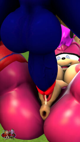 anus balls big_penis blue_body female grey-yordle grey_yordle imminent_sex incest incest_(lore) magenta_body male male/female mating_press penis pussy sex sonia_the_hedgehog sonic_(series) sonic_the_hedgehog sonic_the_hedgehog_(series) sonic_underground straight