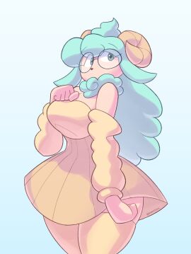 1girls breasts buttercolors cleavage clothed clothing female oc original original_character tagme